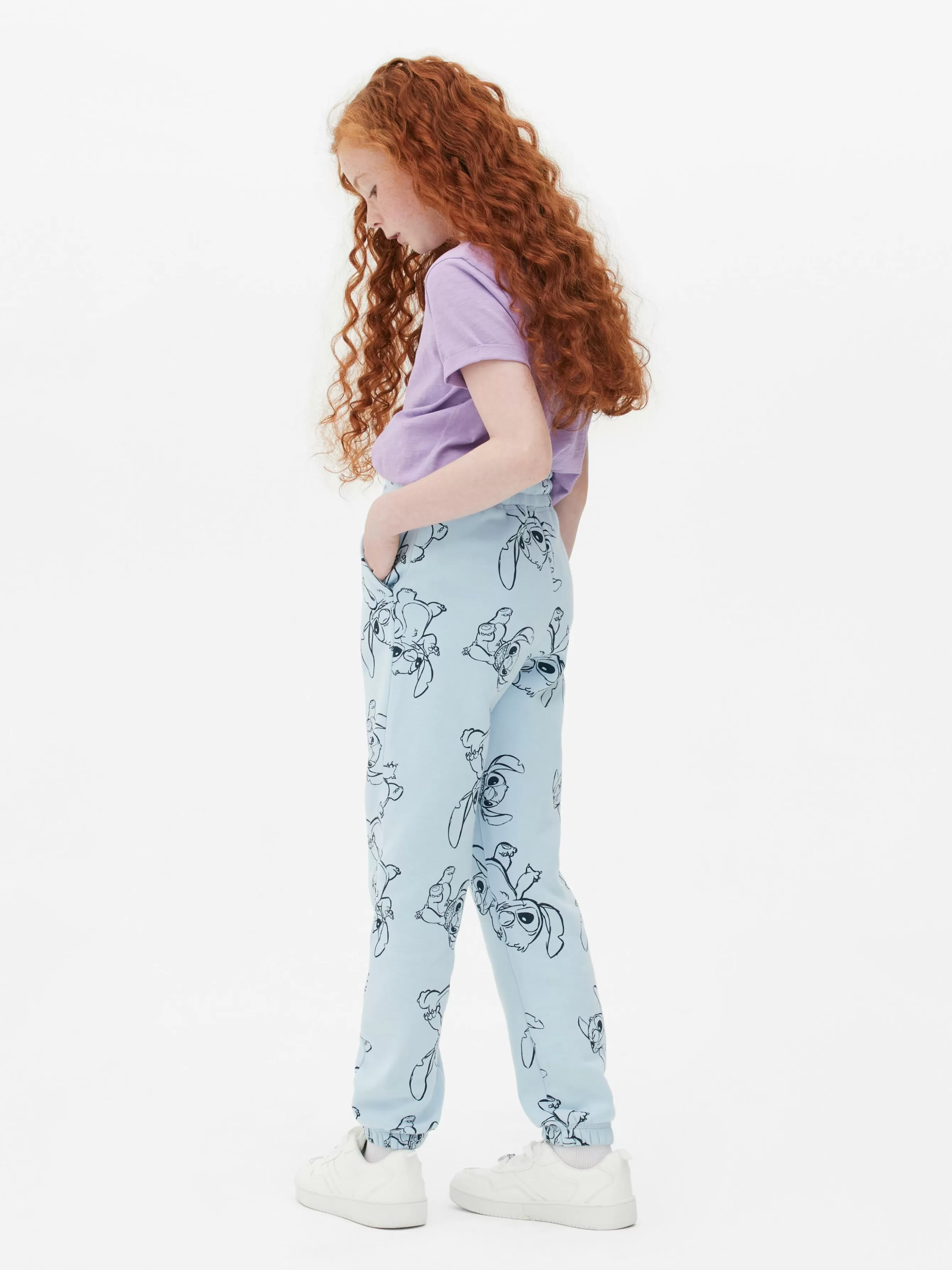 Online Primark Bas De Jogging à Cordon De Serrage Disney Lilo & Stitch Bleu