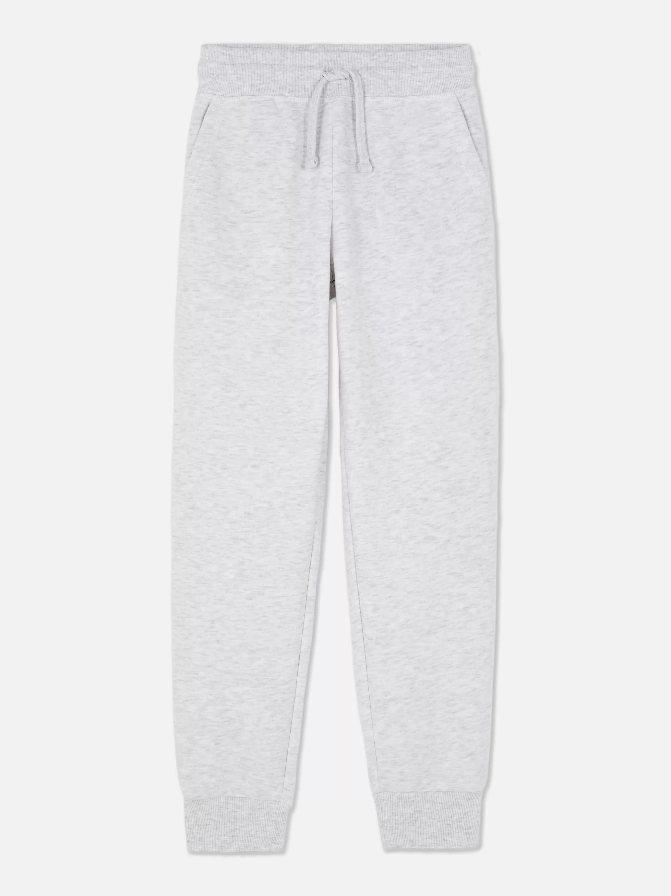Cheap Primark Bas De Jogging à Revers Et Cordon De Serrage Gris