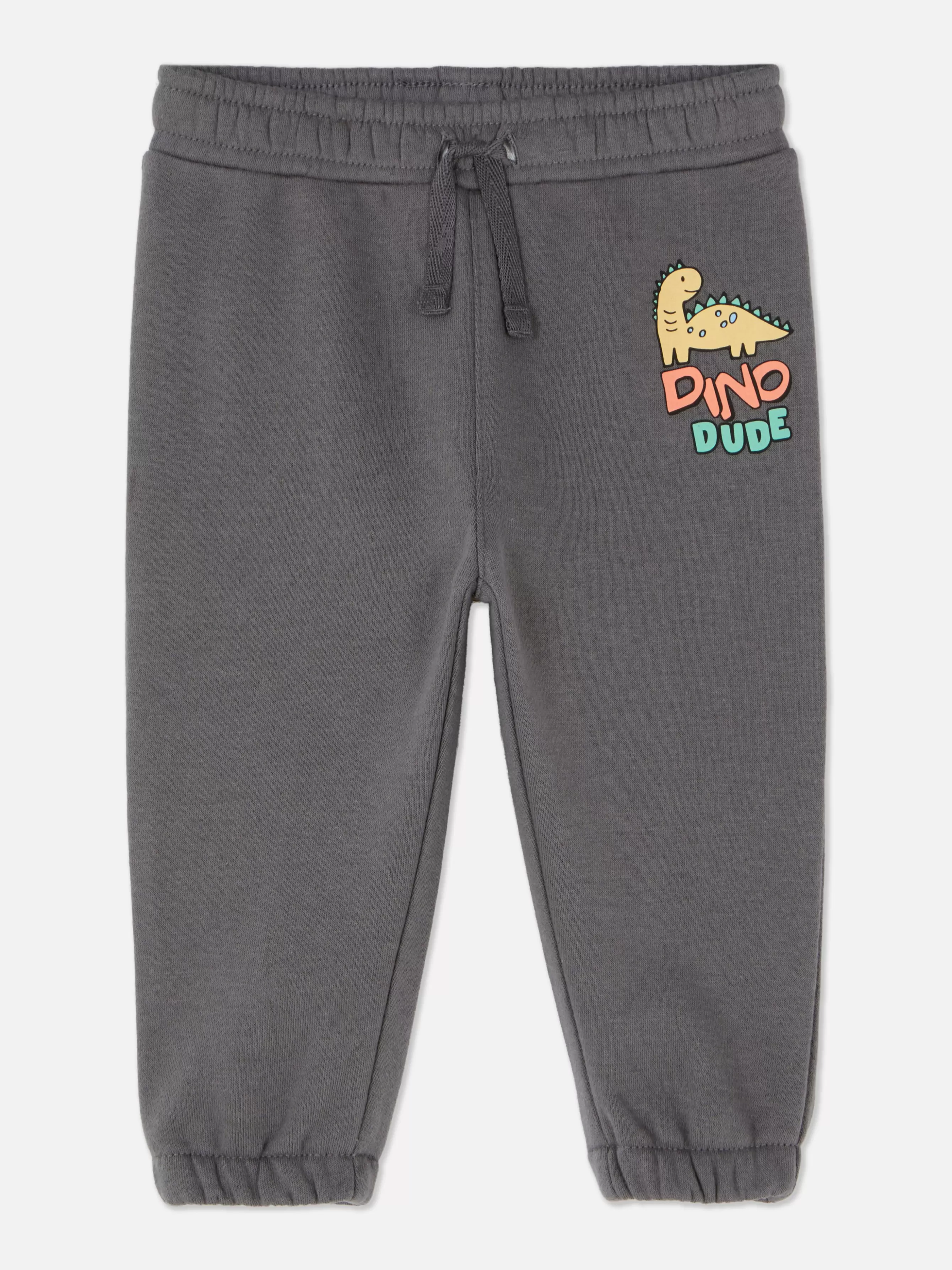 Cheap Primark Bas De Jogging à Revers Et Cordon De Serrage Anthracite