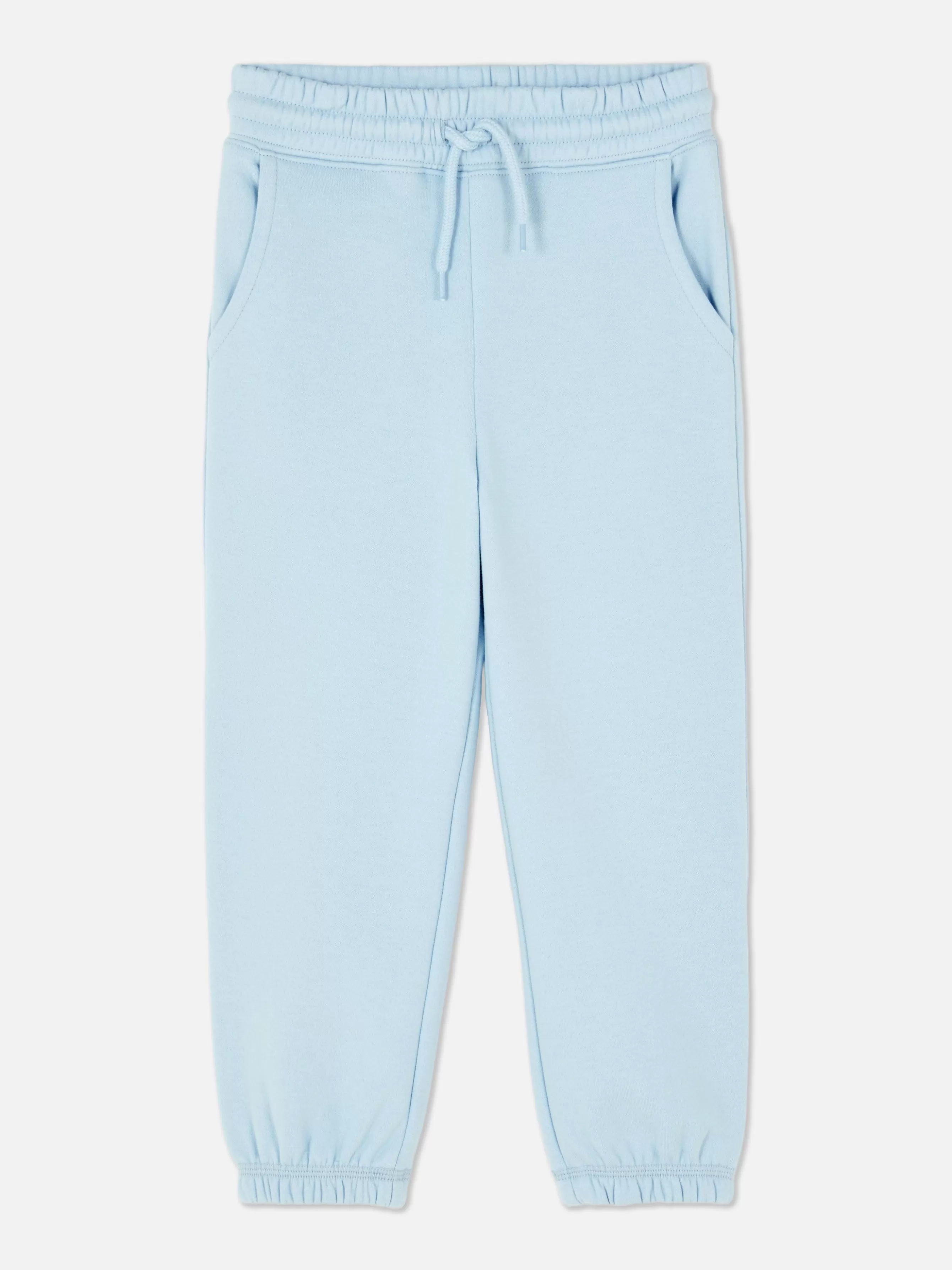 Fashion Primark Bas De Jogging à Revers Et Cordon De Serrage Bleu