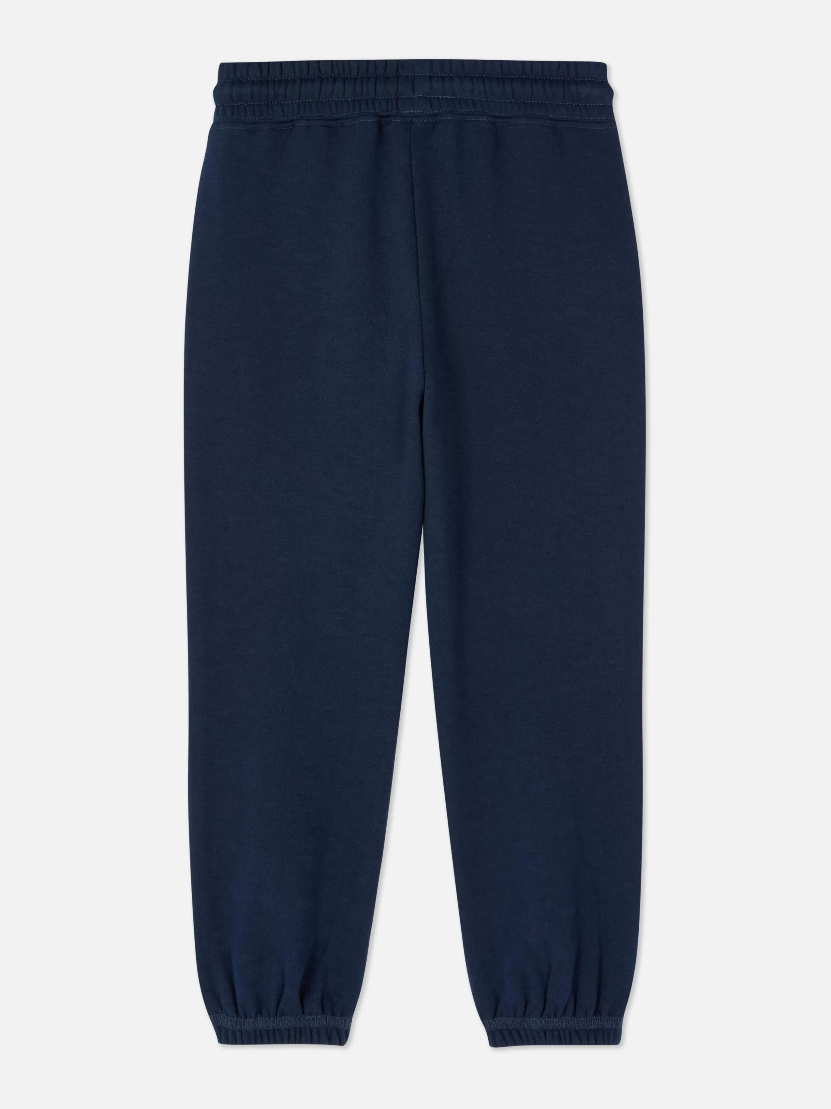 New Primark Bas De Jogging à Revers Et Cordon De Serrage Bleu marine