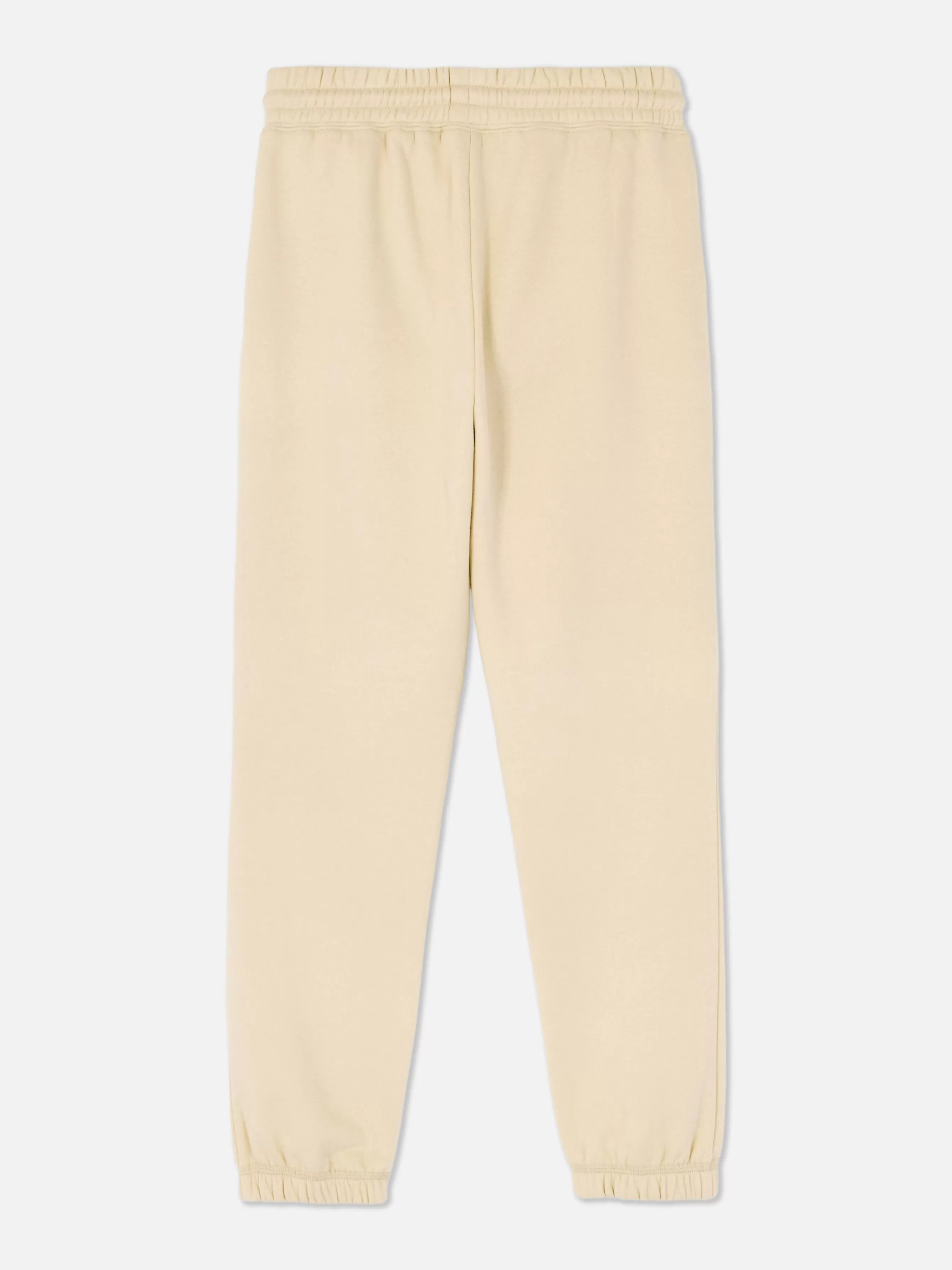 Best Sale Primark Bas De Jogging à Revers Et Cordon De Serrage Grège