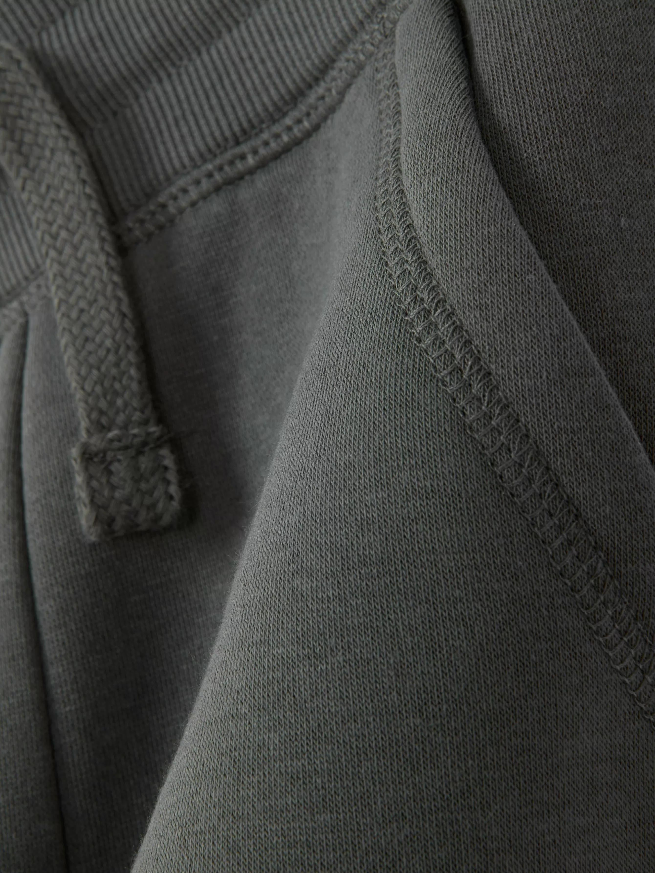 Best Sale Primark Bas De Jogging à Revers Et Cordon De Serrage Anthracite