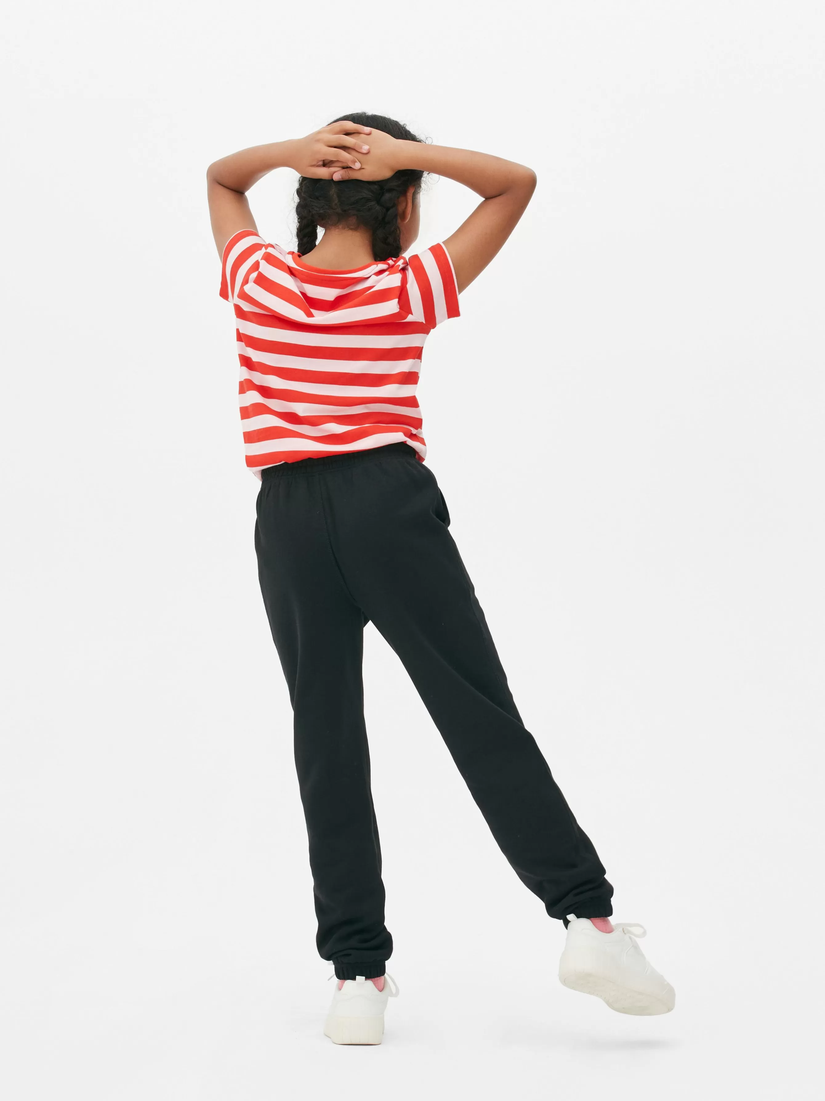 Sale Primark Bas De Jogging à Revers Et Cordon De Serrage Ado Noir
