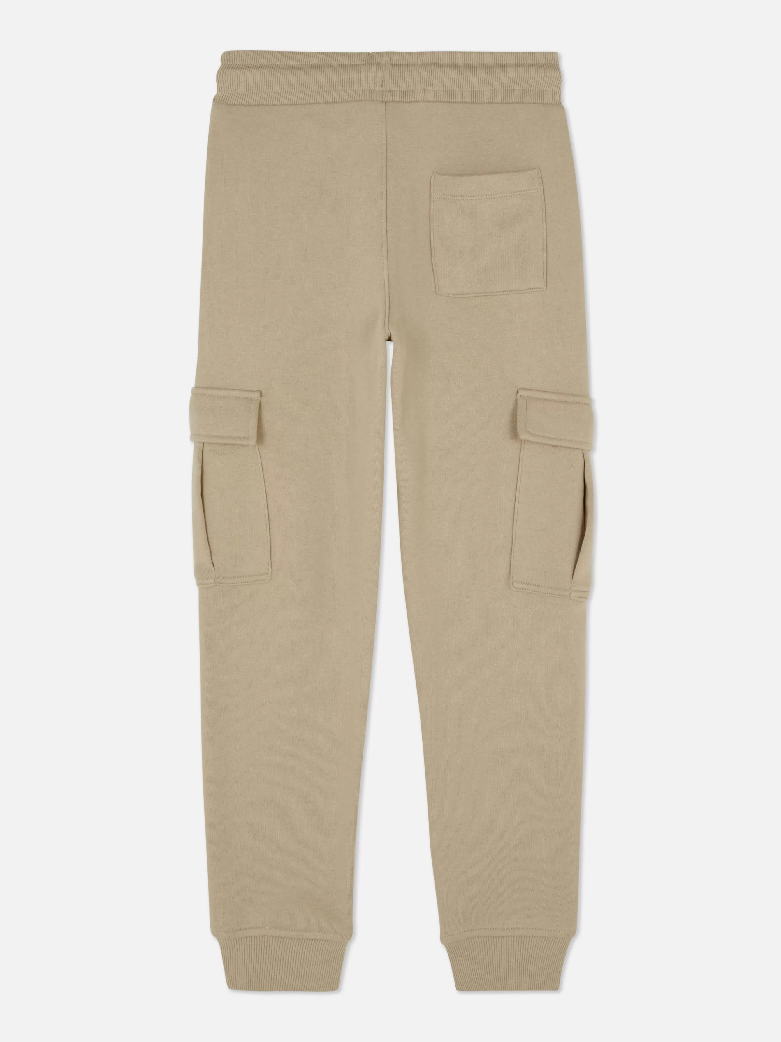 Shop Primark Bas De Jogging Cargo à Cordon De Serrage Grège