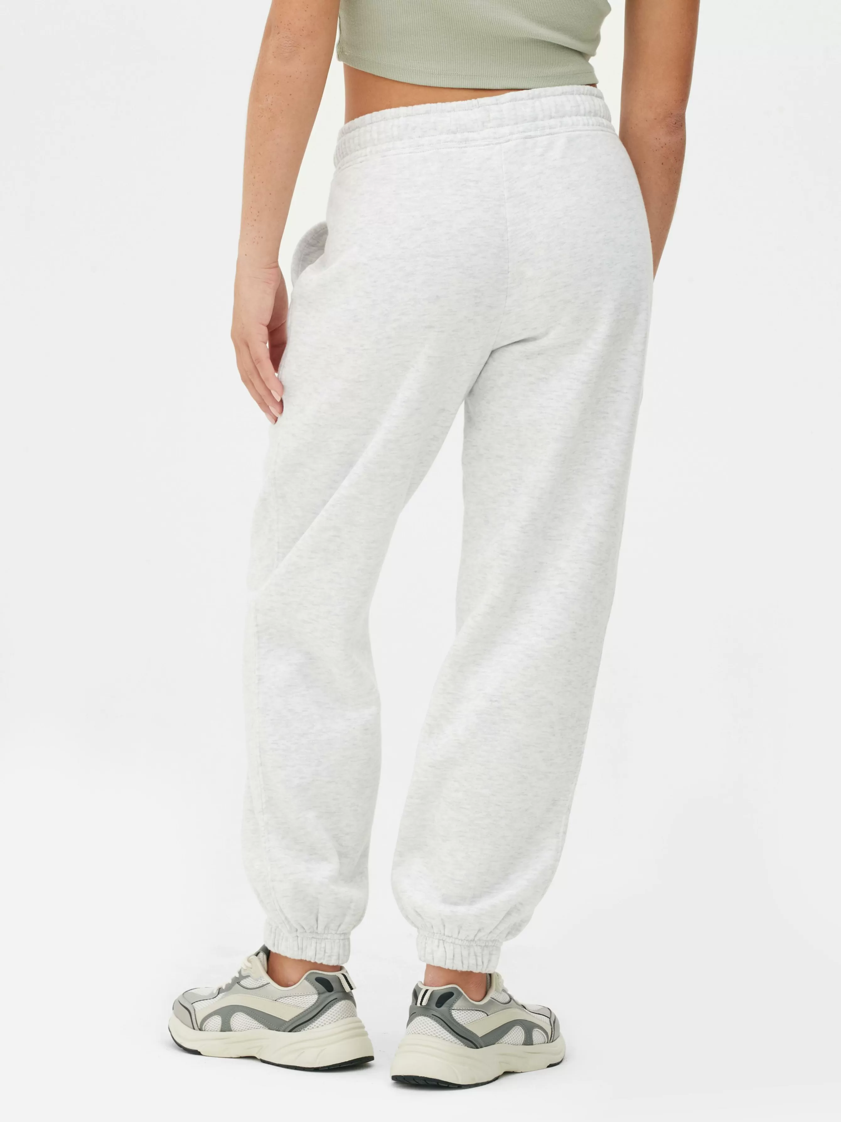 Store Primark Bas De Jogging Classique Avec Cordon De Serrage Gris chiné