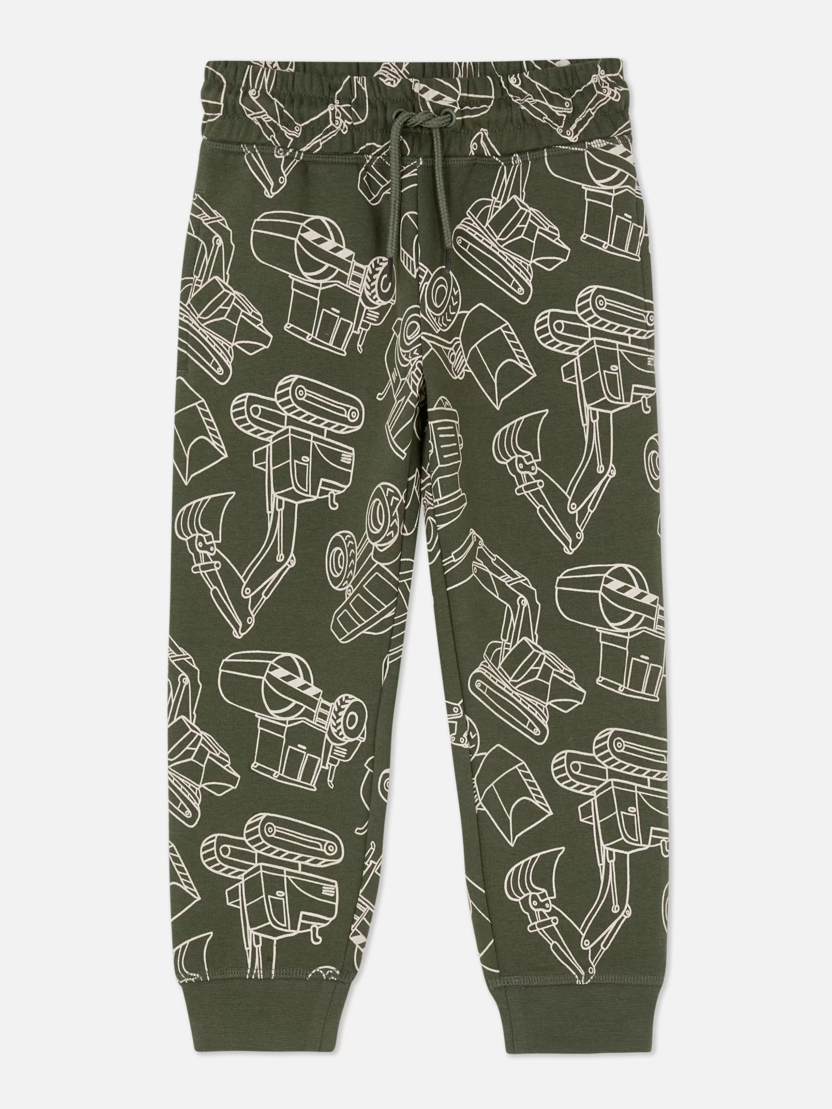 Cheap Primark Bas De Jogging Graphique Avec Cordon De Serrage à Coordonner Kaki