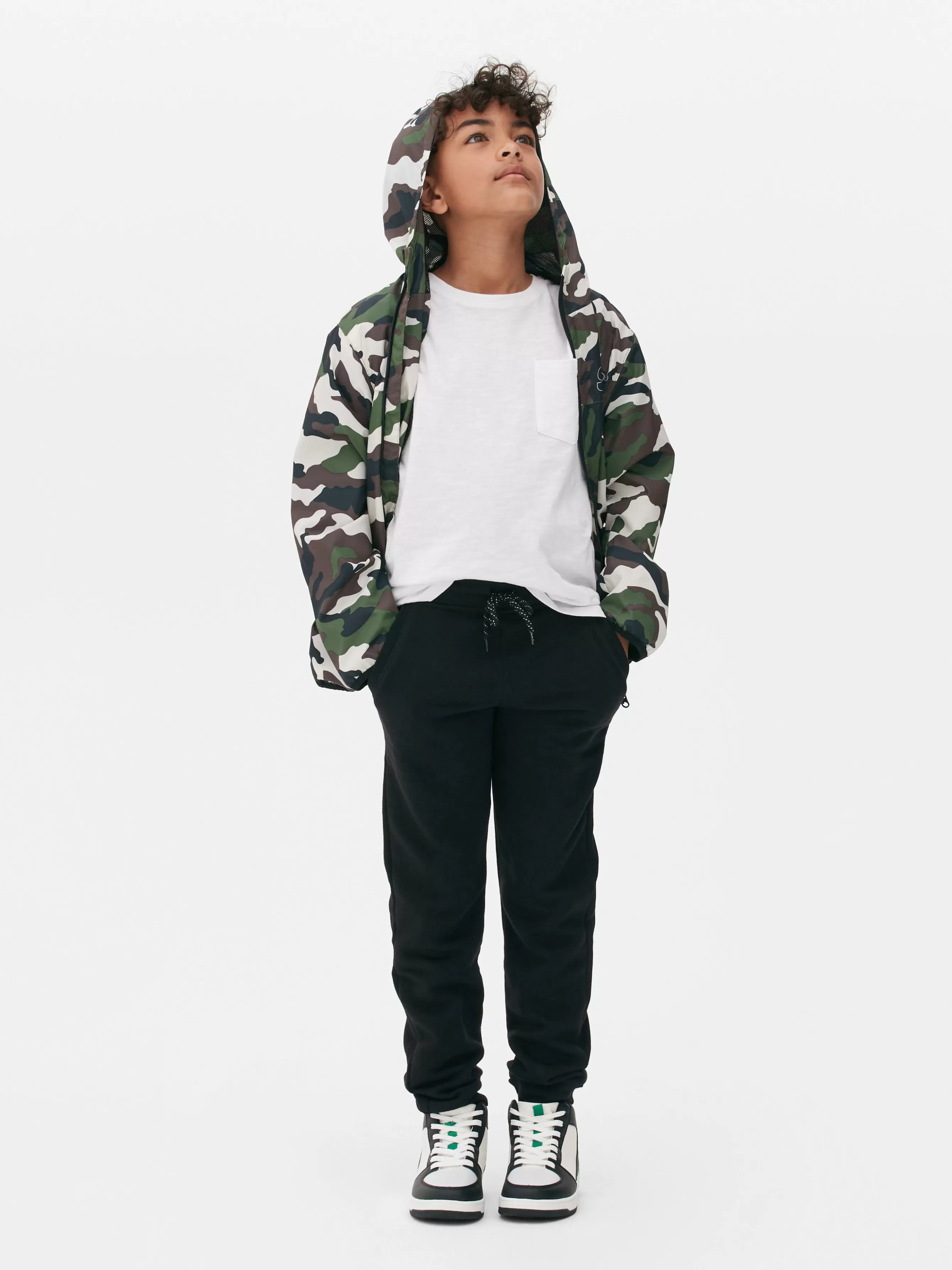 Cheap Primark Bas De Jogging élastiqué Avec Cordon De Serrage Noir