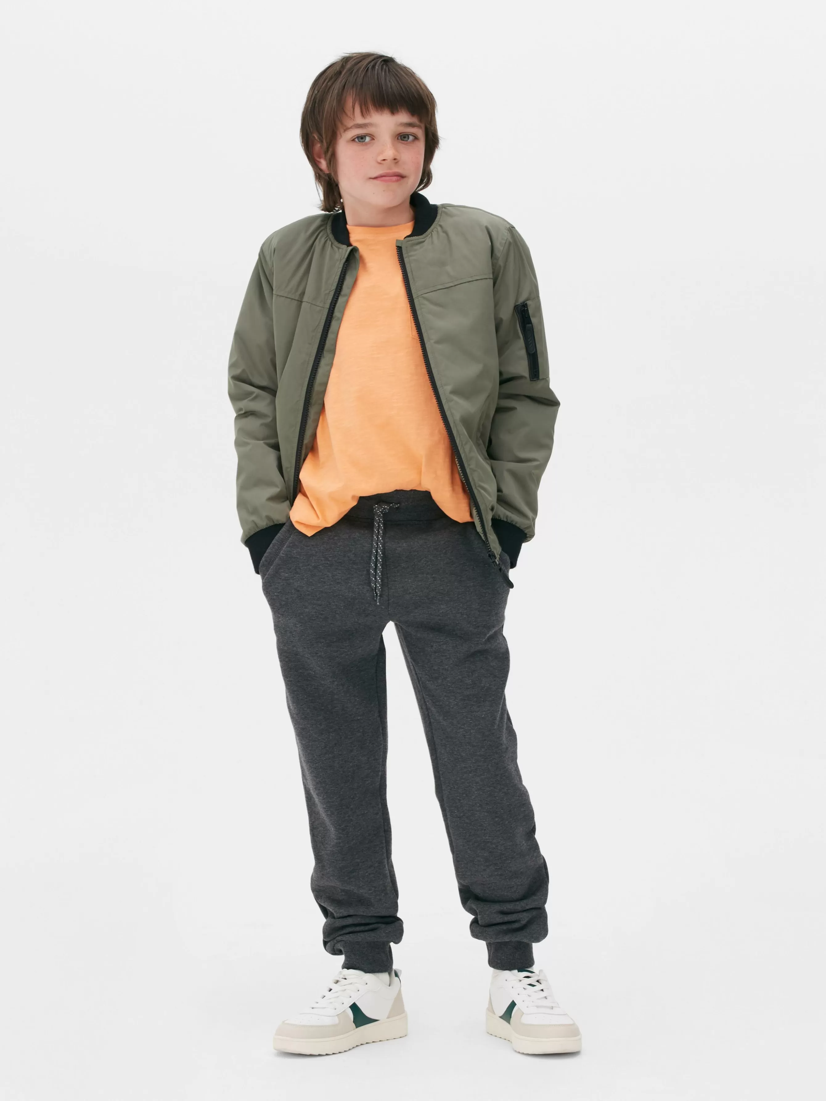 Clearance Primark Bas De Jogging élastiqué Avec Cordon De Serrage Anthracite