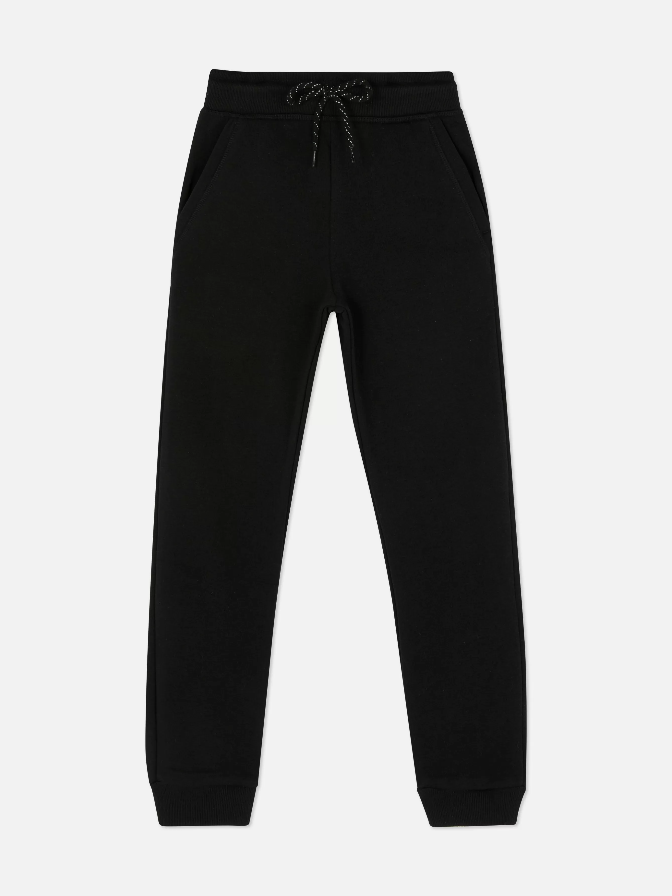 Cheap Primark Bas De Jogging élastiqué Avec Cordon De Serrage Noir