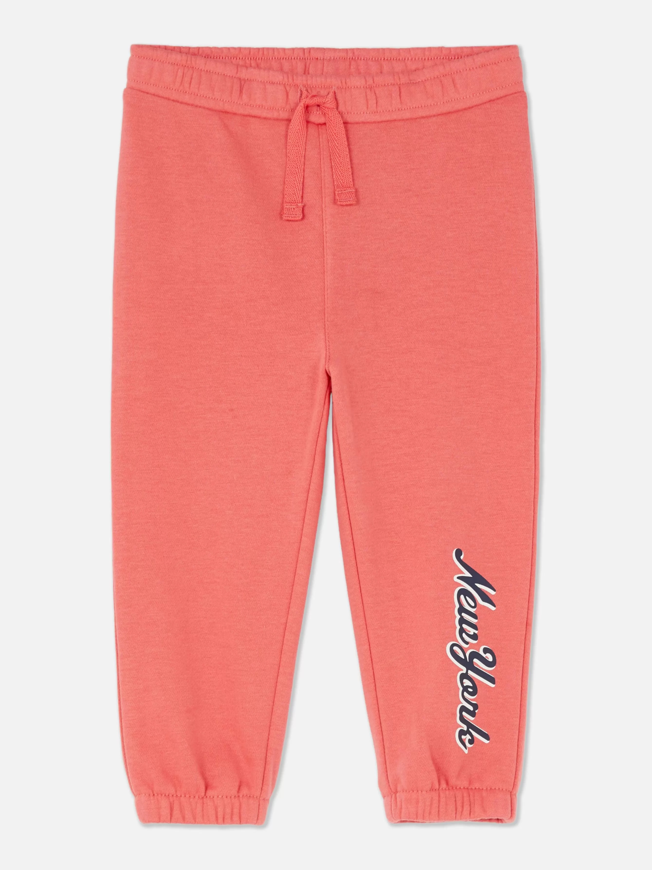 Outlet Primark Bas De Jogging Resserré Aux Chevilles Avec Cordon De Serrage Rouge
