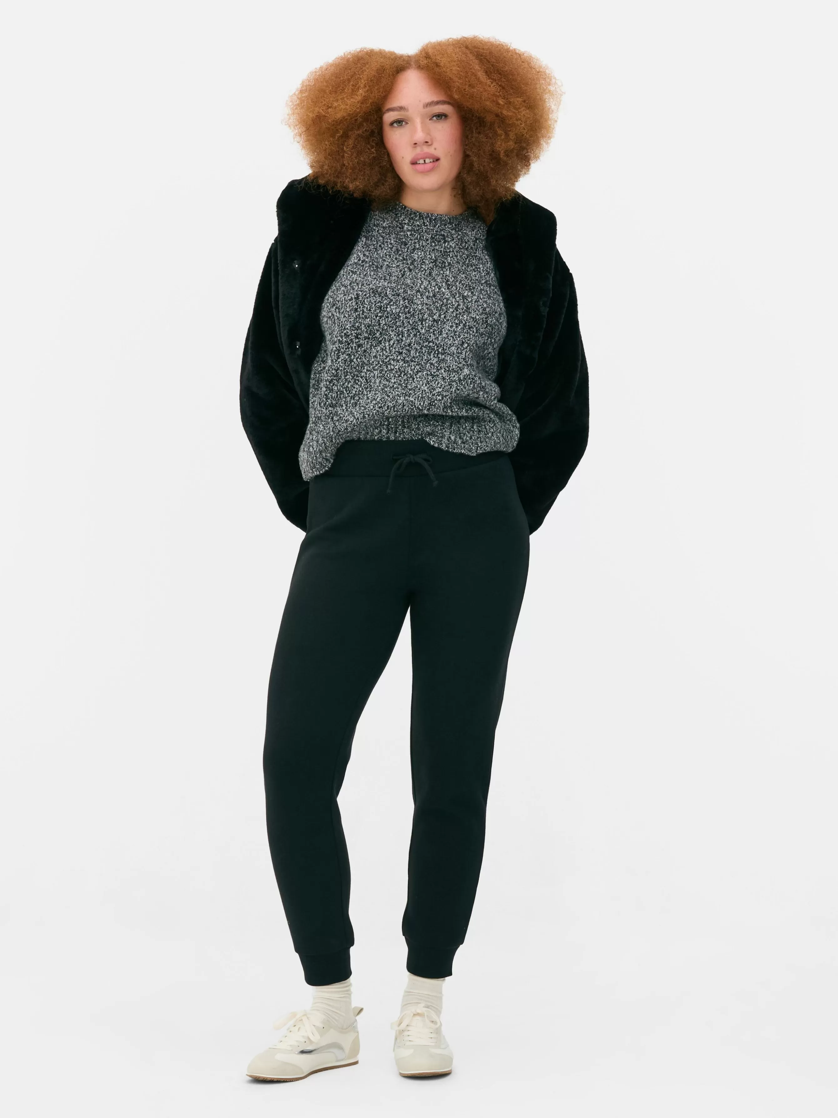 Best Sale Primark Bas De Jogging Skinny à Cordon De Serrage Noir