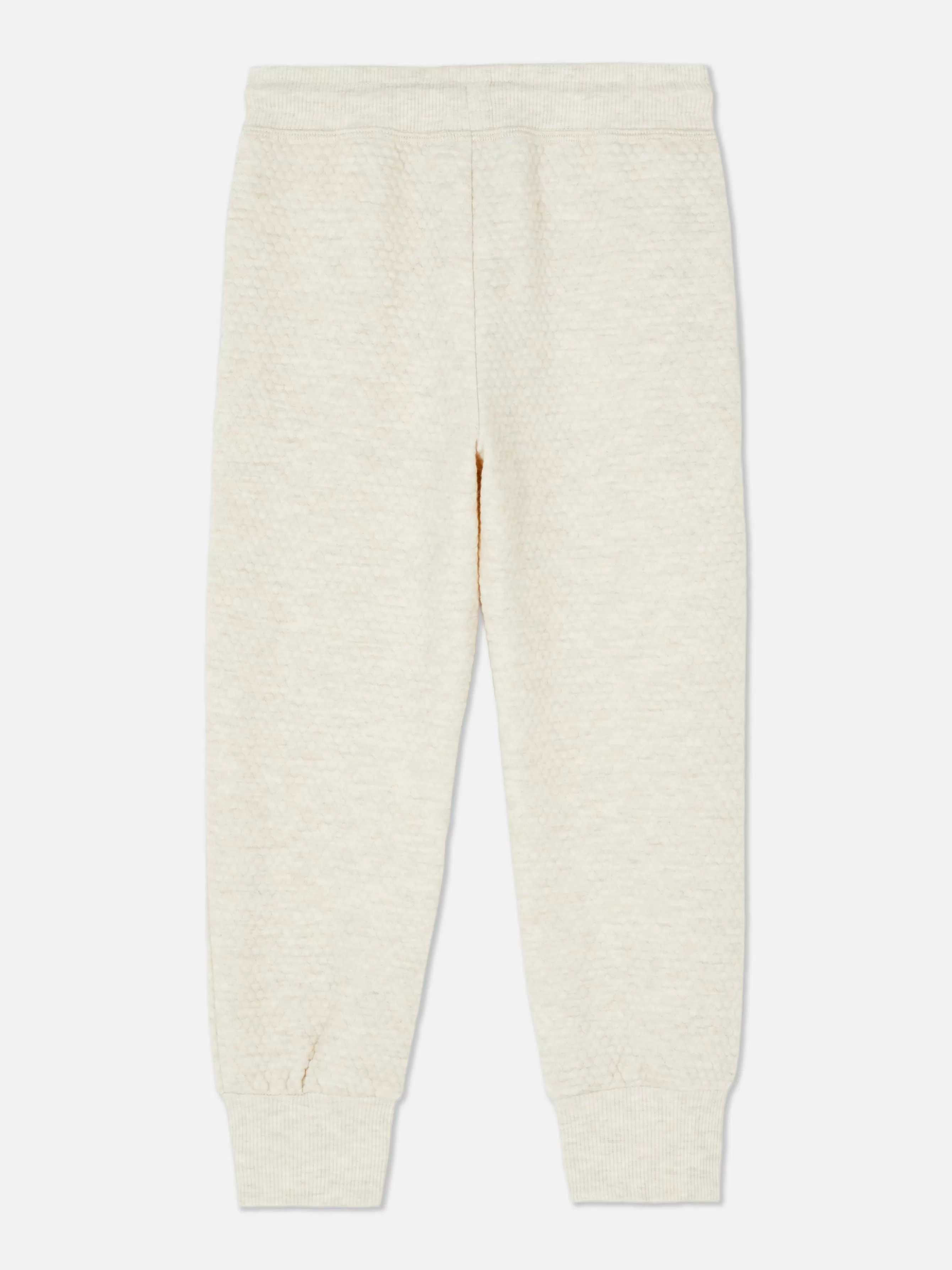 Best Primark Bas De Jogging Texturé à Cordon De Serrage Écru