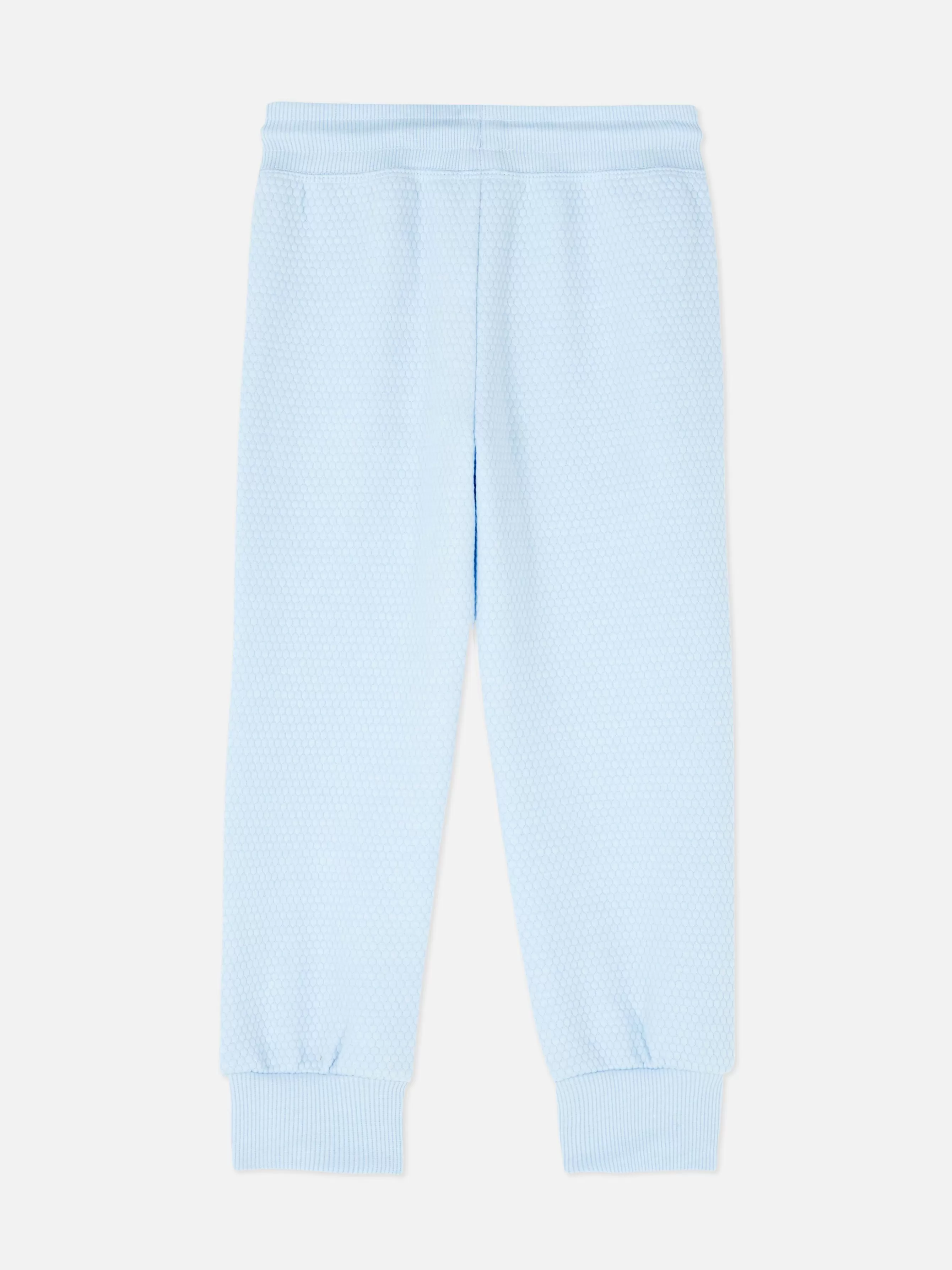 Shop Primark Bas De Jogging Texturé à Cordon De Serrage Bleu