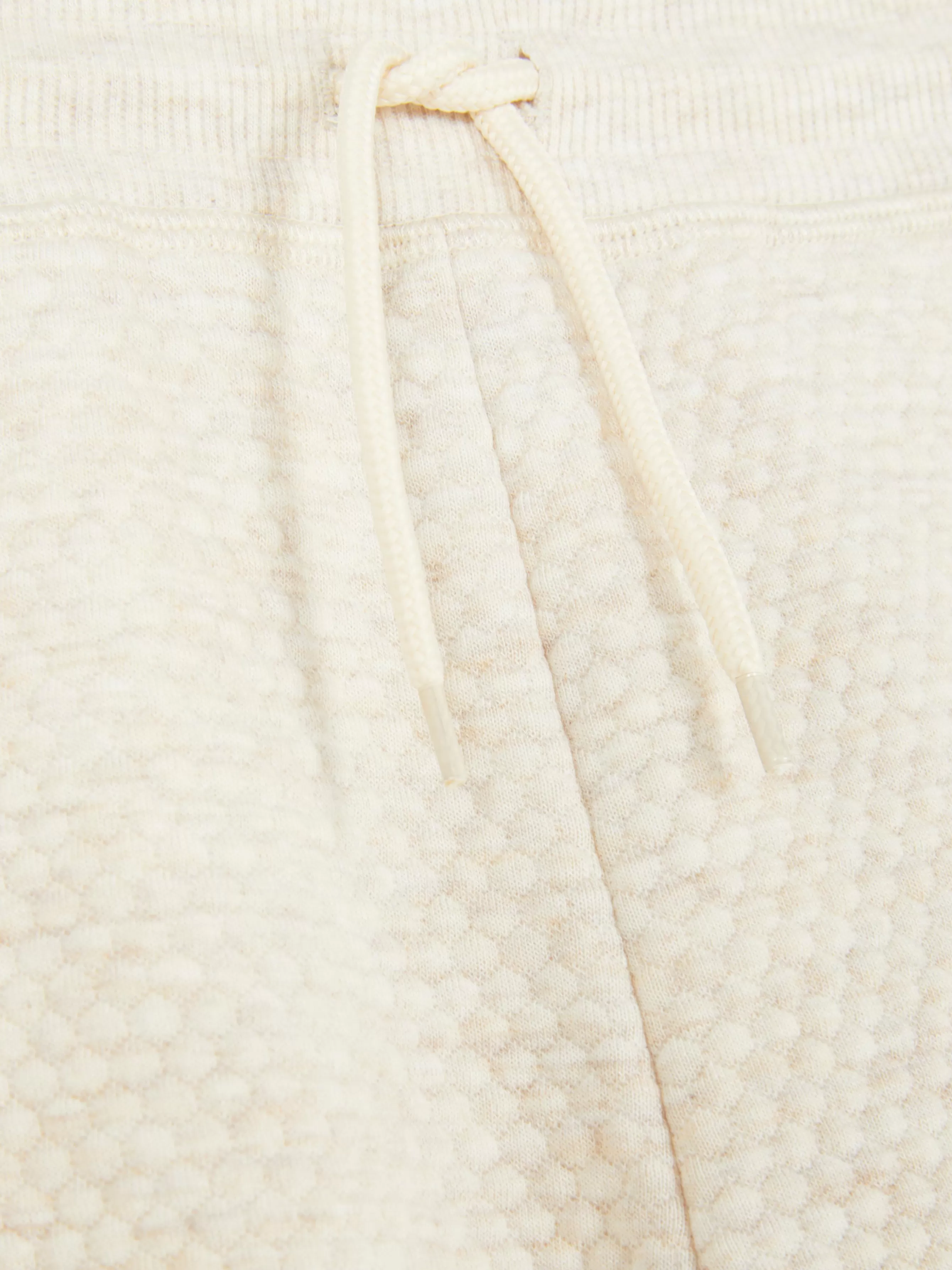Best Primark Bas De Jogging Texturé à Cordon De Serrage Écru