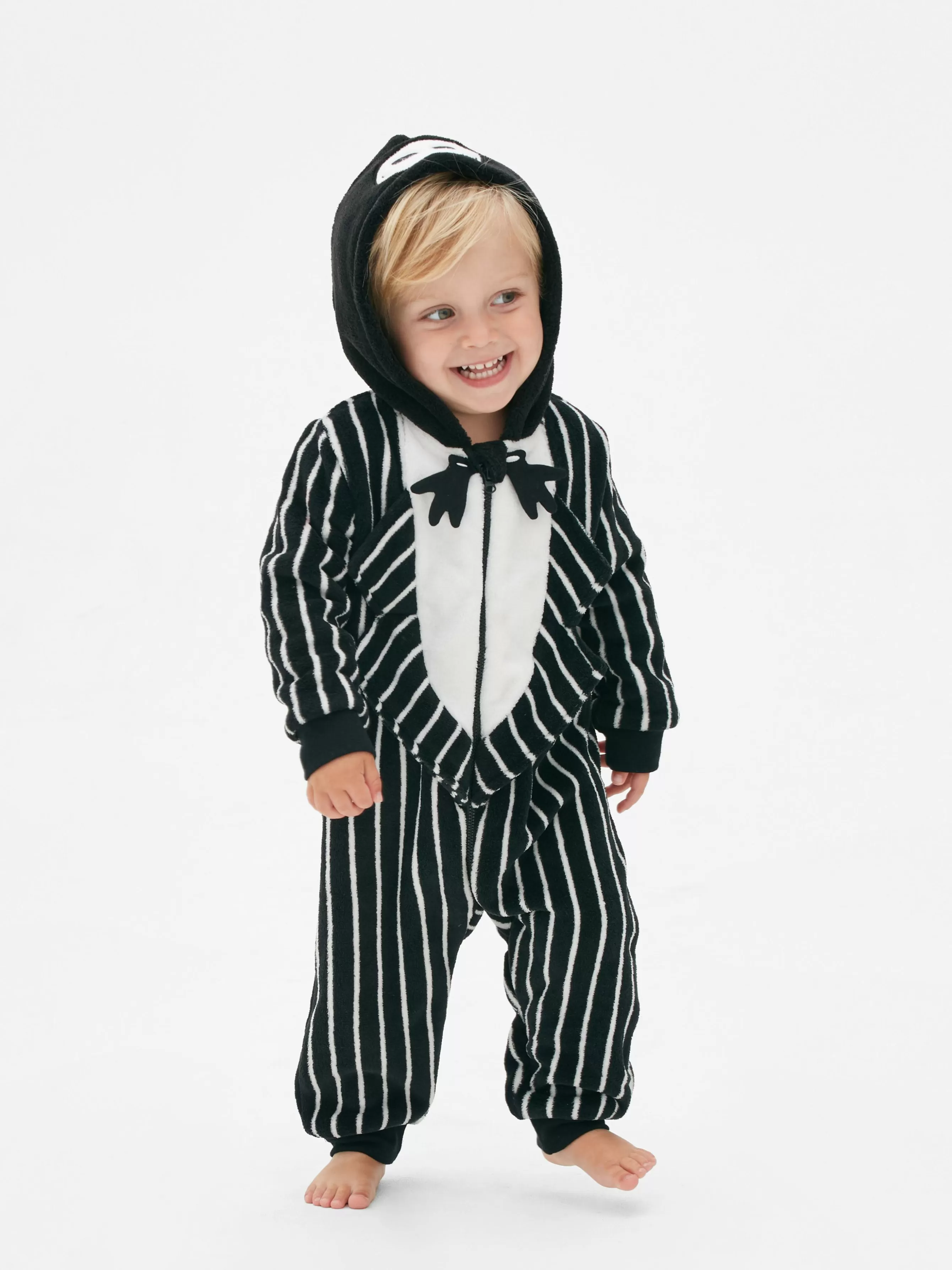 Sale Primark Combinaison Disney L'Étrange Noël De Monsieur Jack De Tim Burton Pour Bébé Noir/Blanc