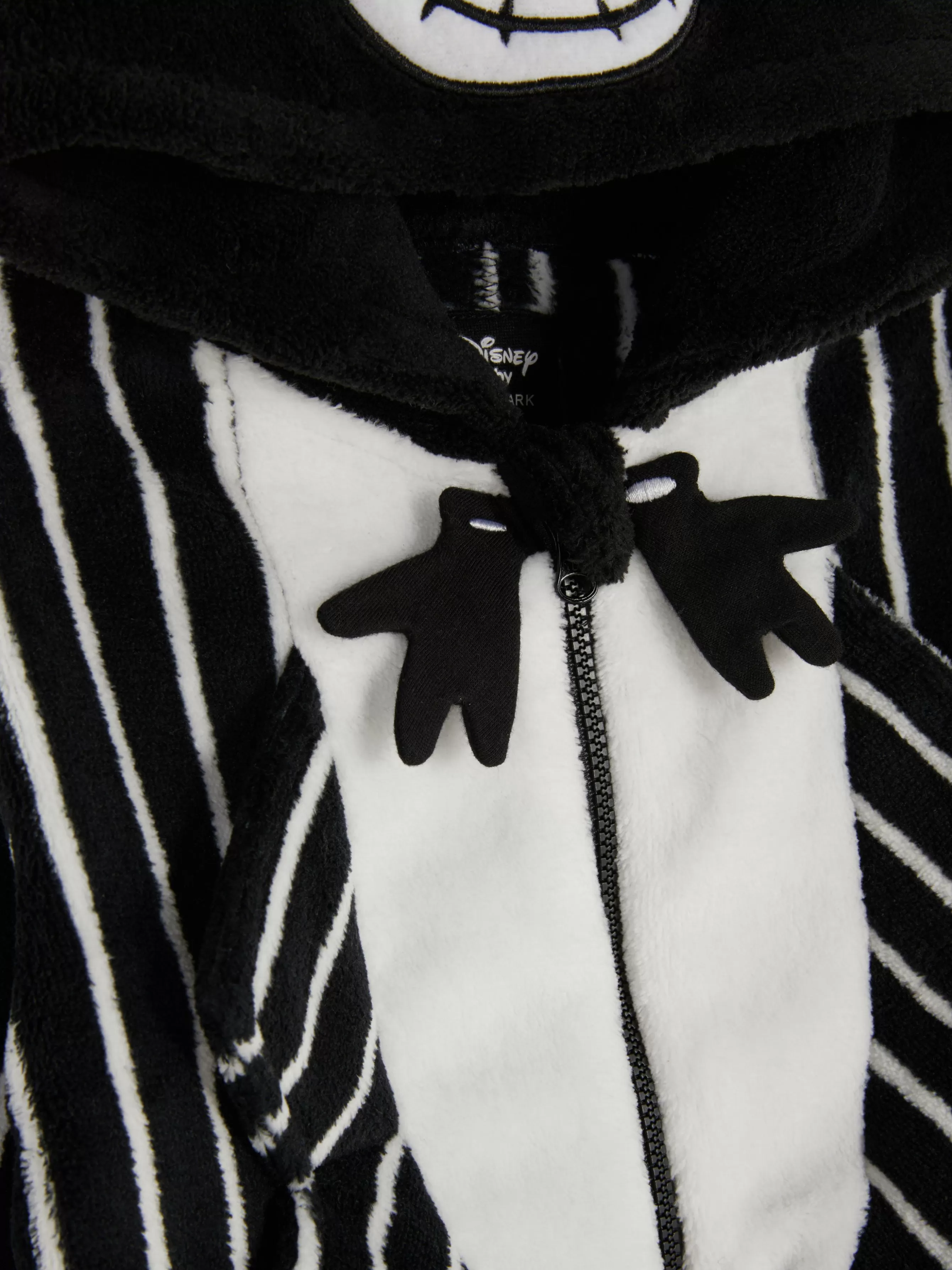 Sale Primark Combinaison Disney L'Étrange Noël De Monsieur Jack De Tim Burton Pour Bébé Noir/Blanc