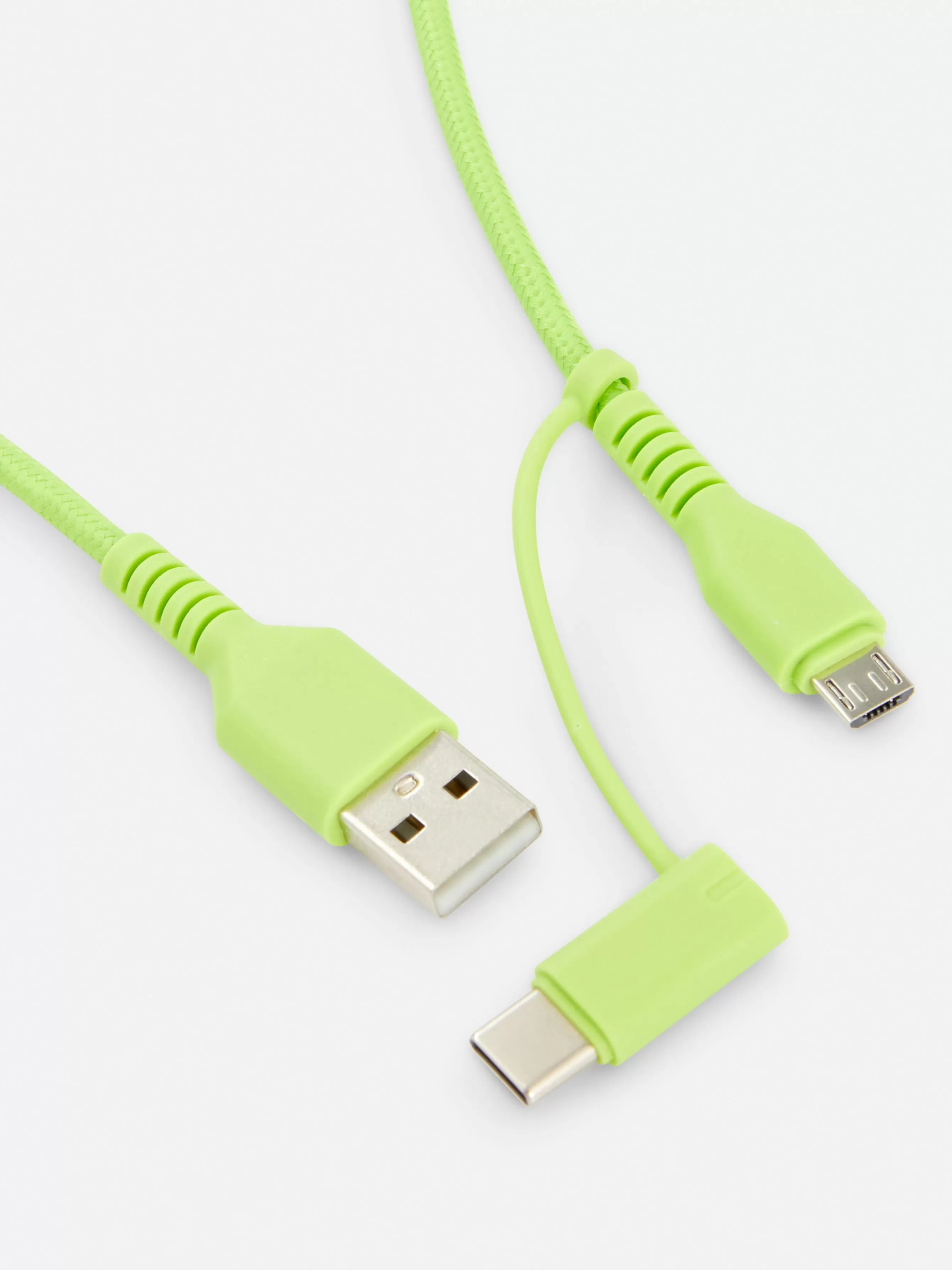 Fashion Primark Cordon De Charge Double De Deux Mètres Vert