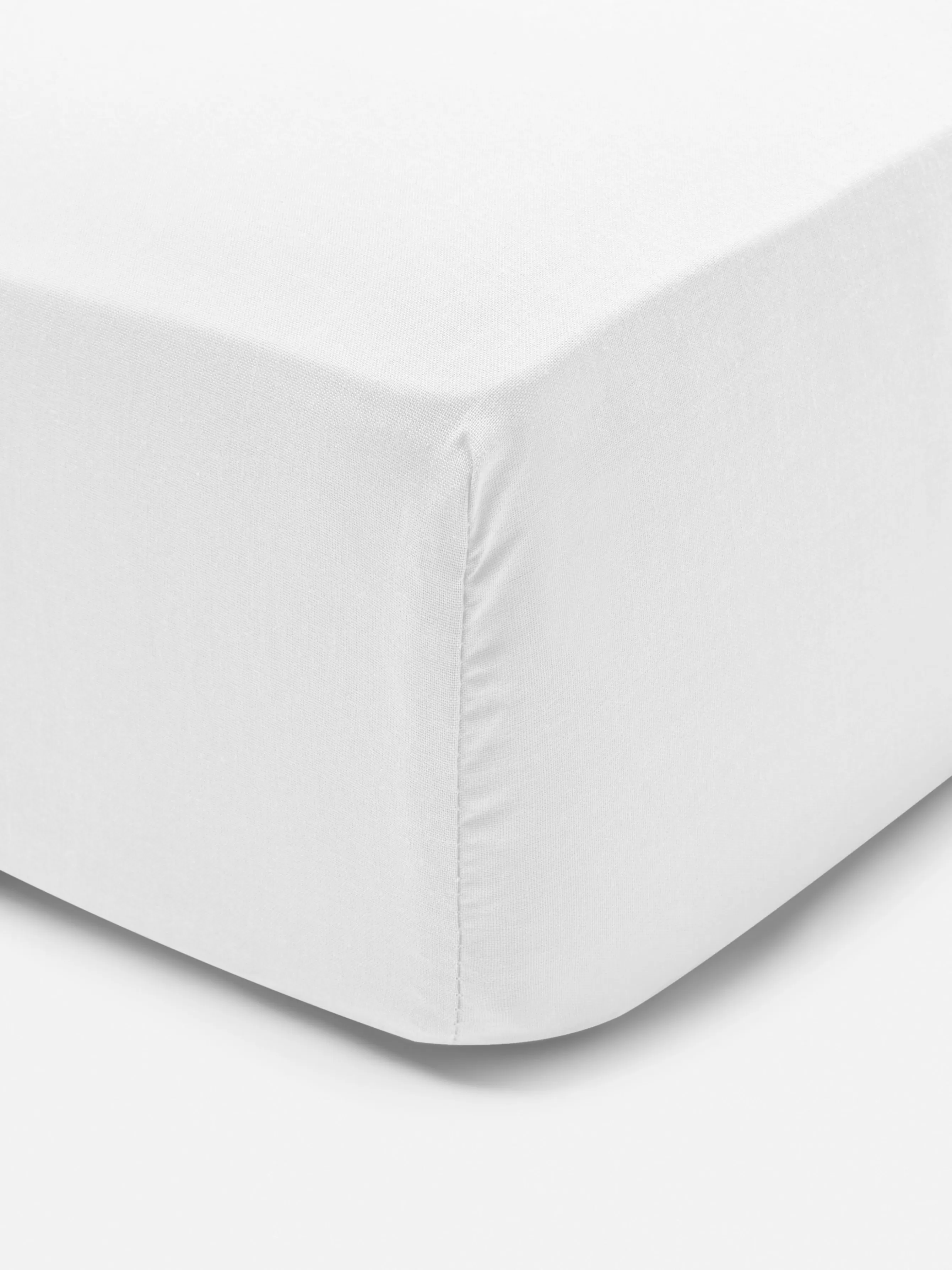 Outlet Primark Drap Housse En Coton Pour Lit King Size Blanc