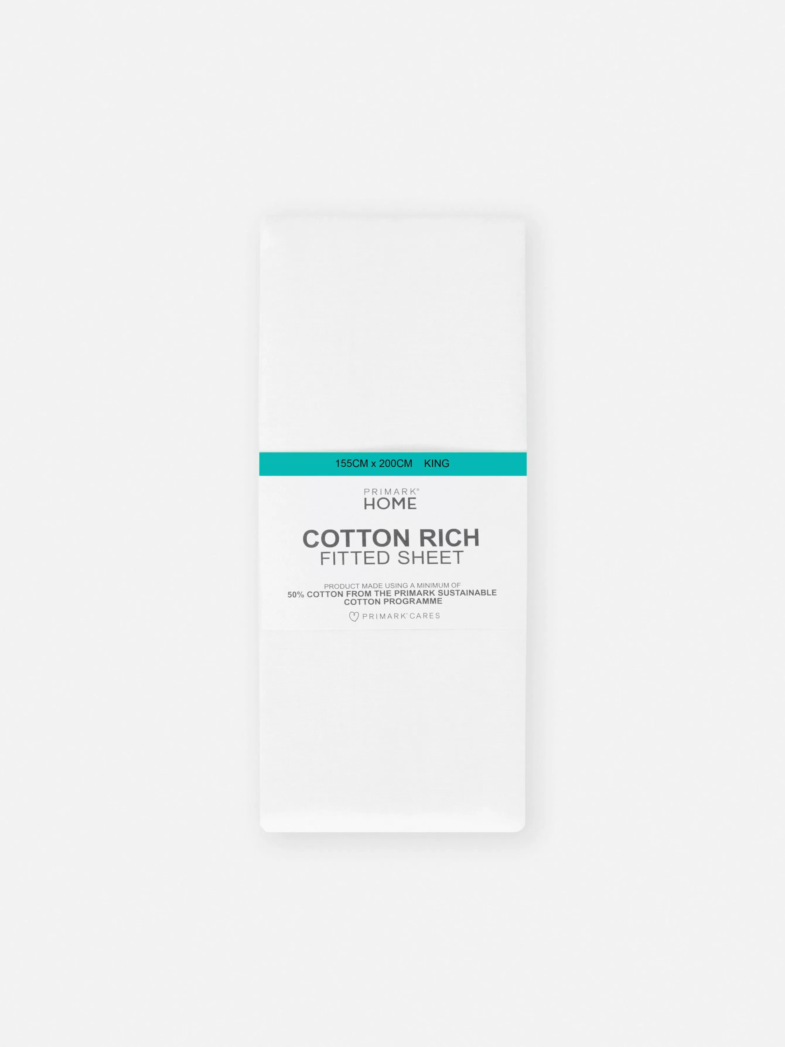Outlet Primark Drap Housse En Coton Pour Lit King Size Blanc