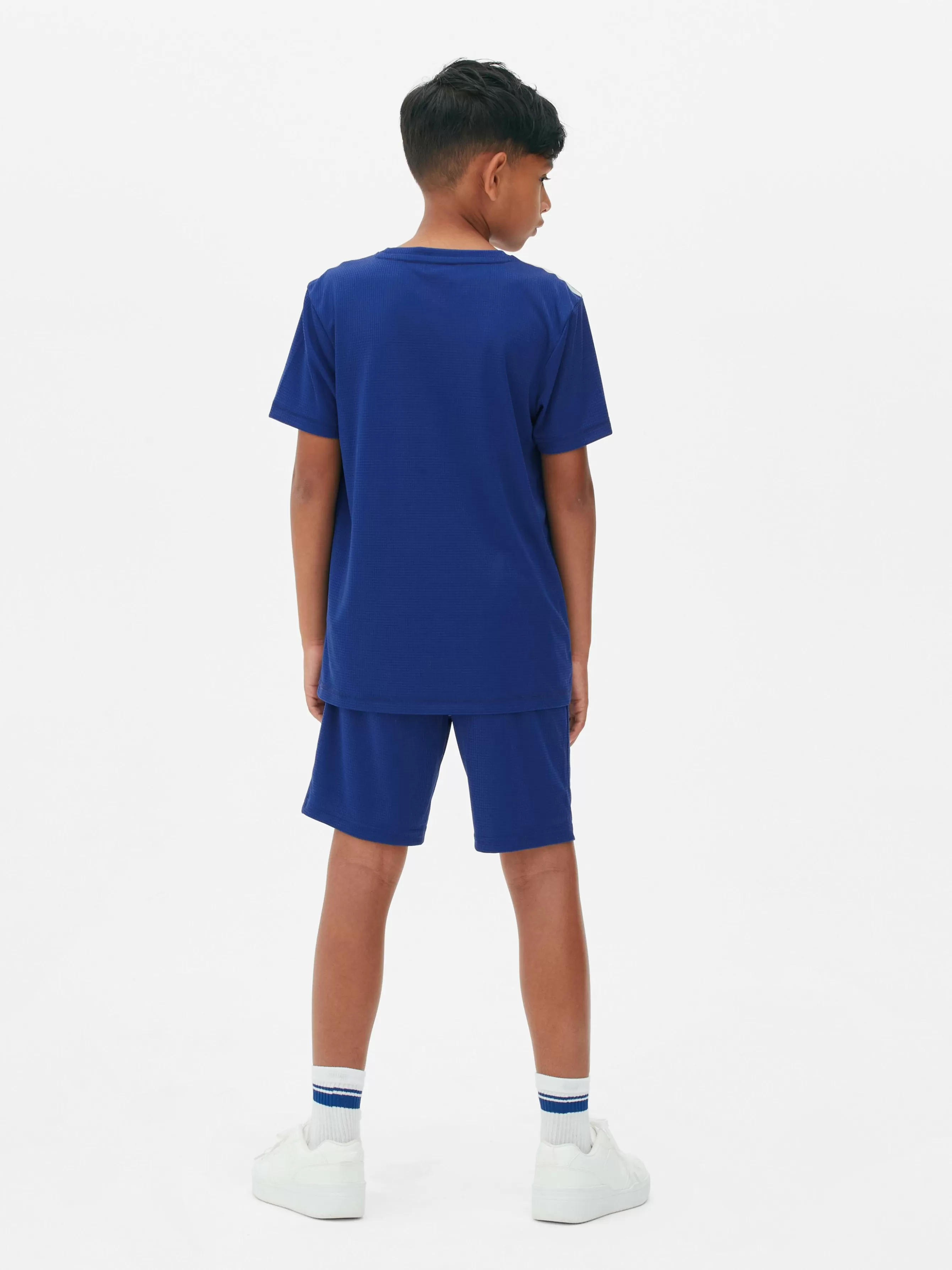 Cheap Primark Ensemble De Sport T-shirt Et Short Coordonné Bleu