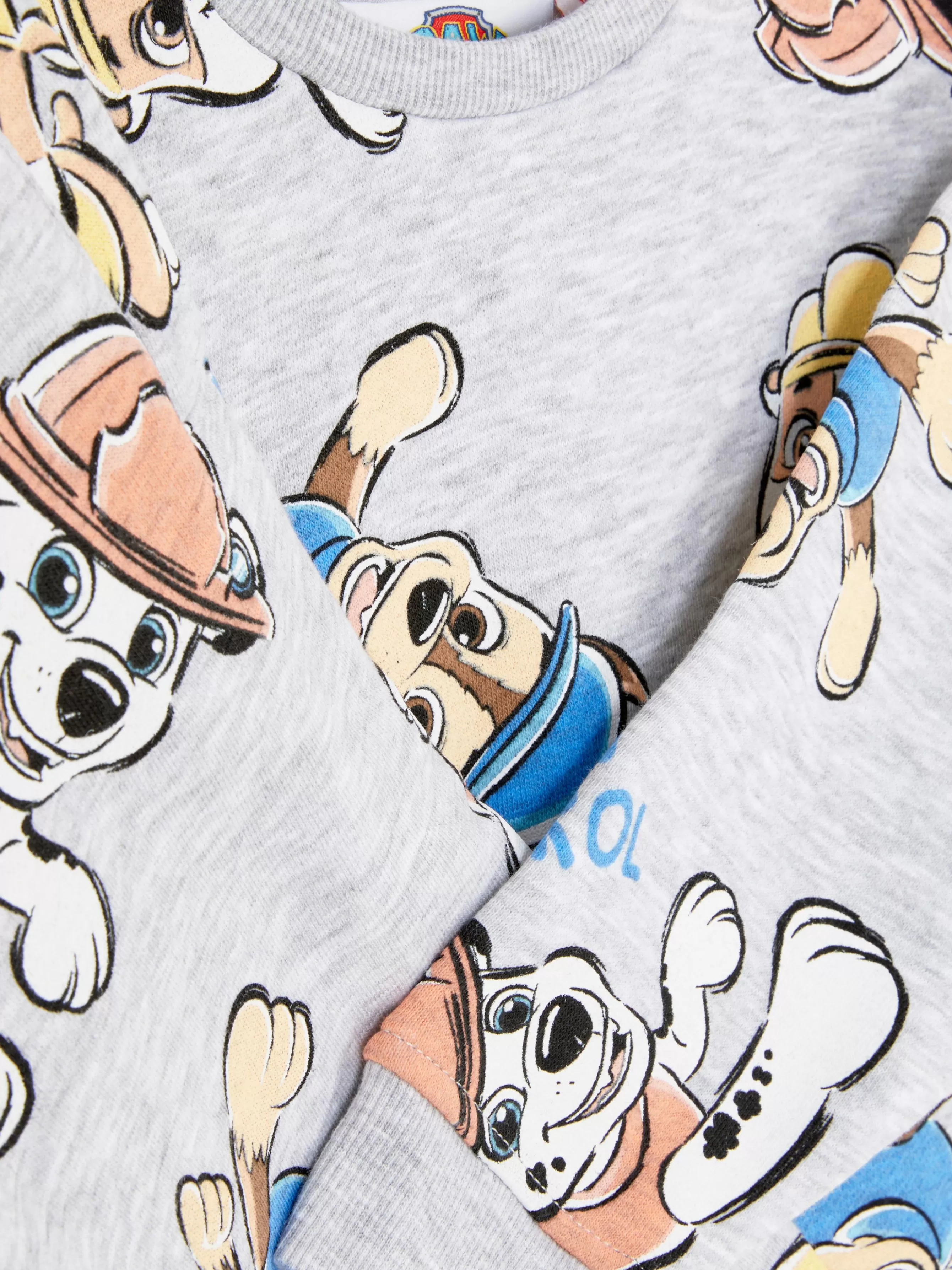 Outlet Primark Ensemble Sweat-shirt Et Bas De Jogging Assortis PAW Patrol Gris chiné