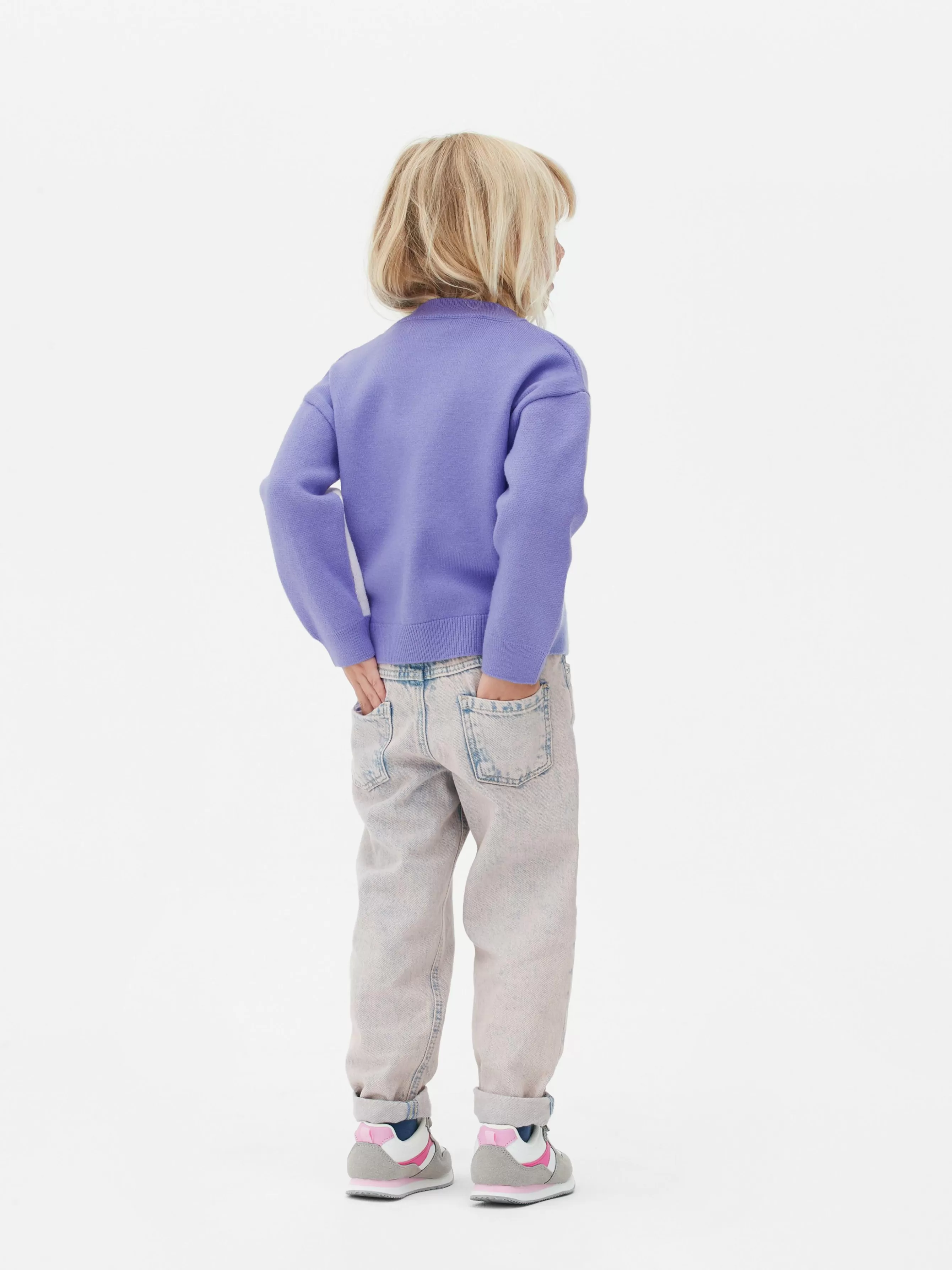Shop Primark Gilet à Col En V Et Motif Licorne Violet
