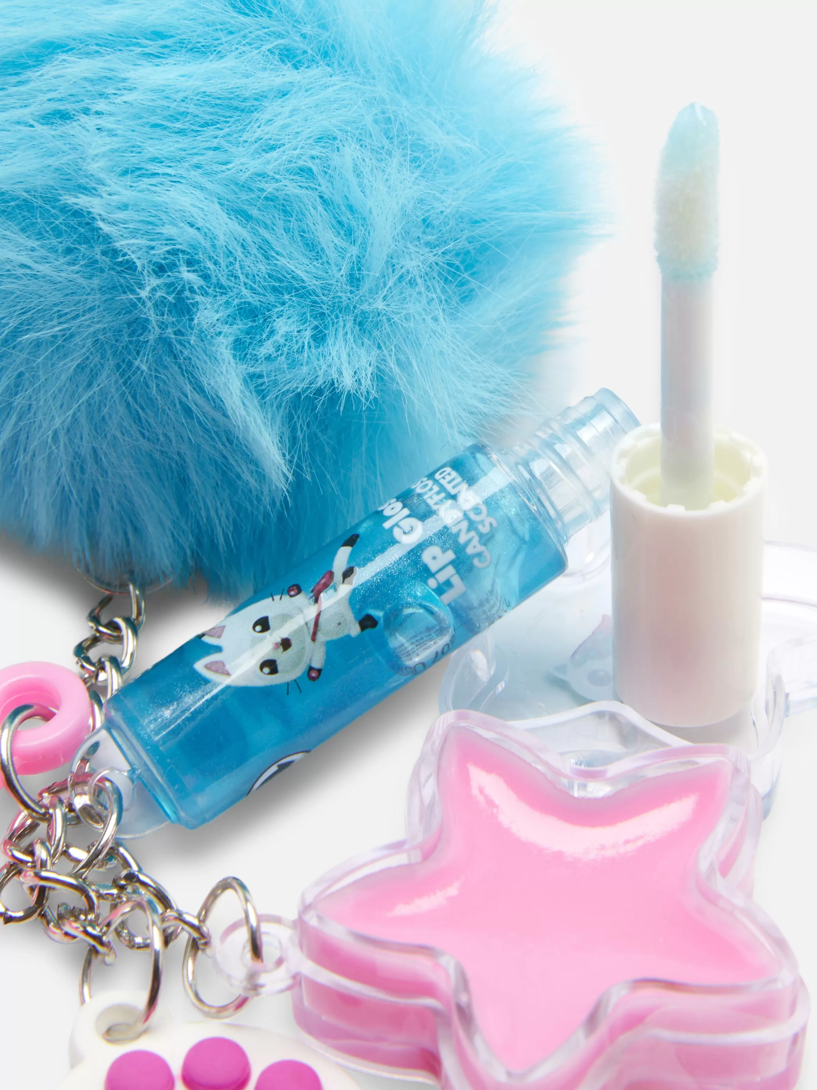 Flash Sale Primark Gloss à Lèvres Et Porte-clés Pompon Gabby Et La Maison Magique Multicolore