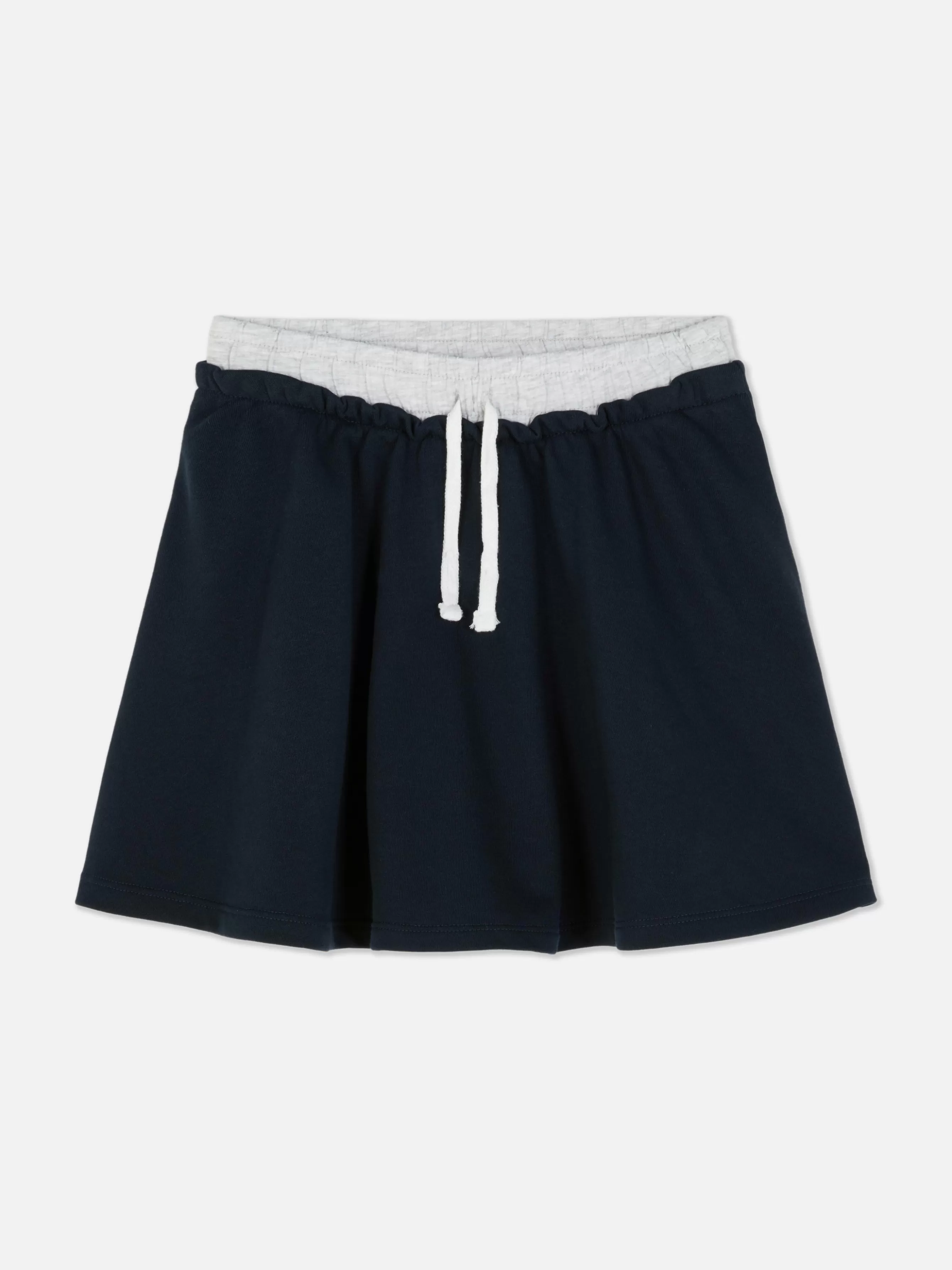 New Primark Jupe De Jogging Avec Cordon De Serrage Bleu marine