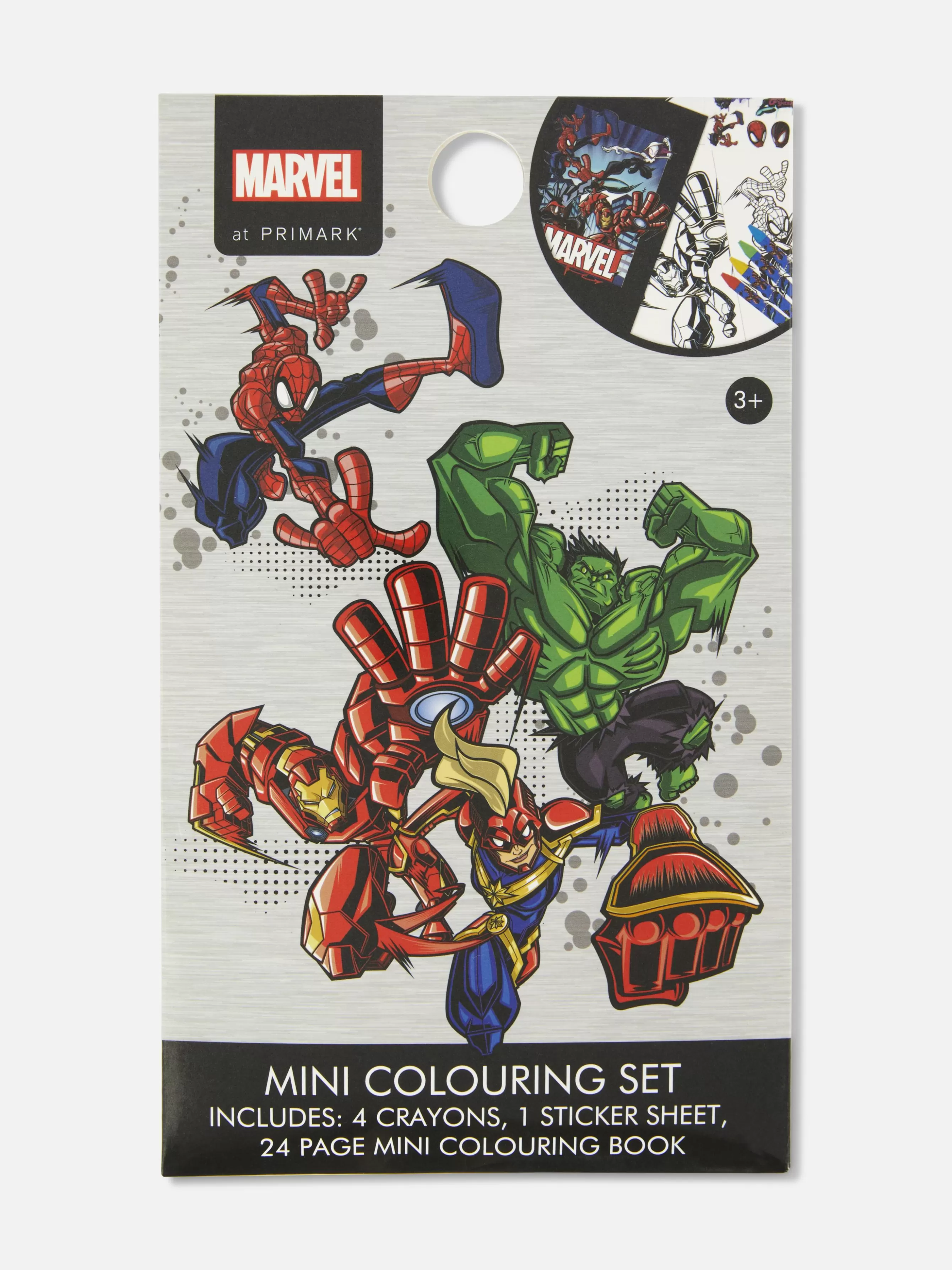 Fashion Primark Kit De Coloriage Marvel Avengers Noir
