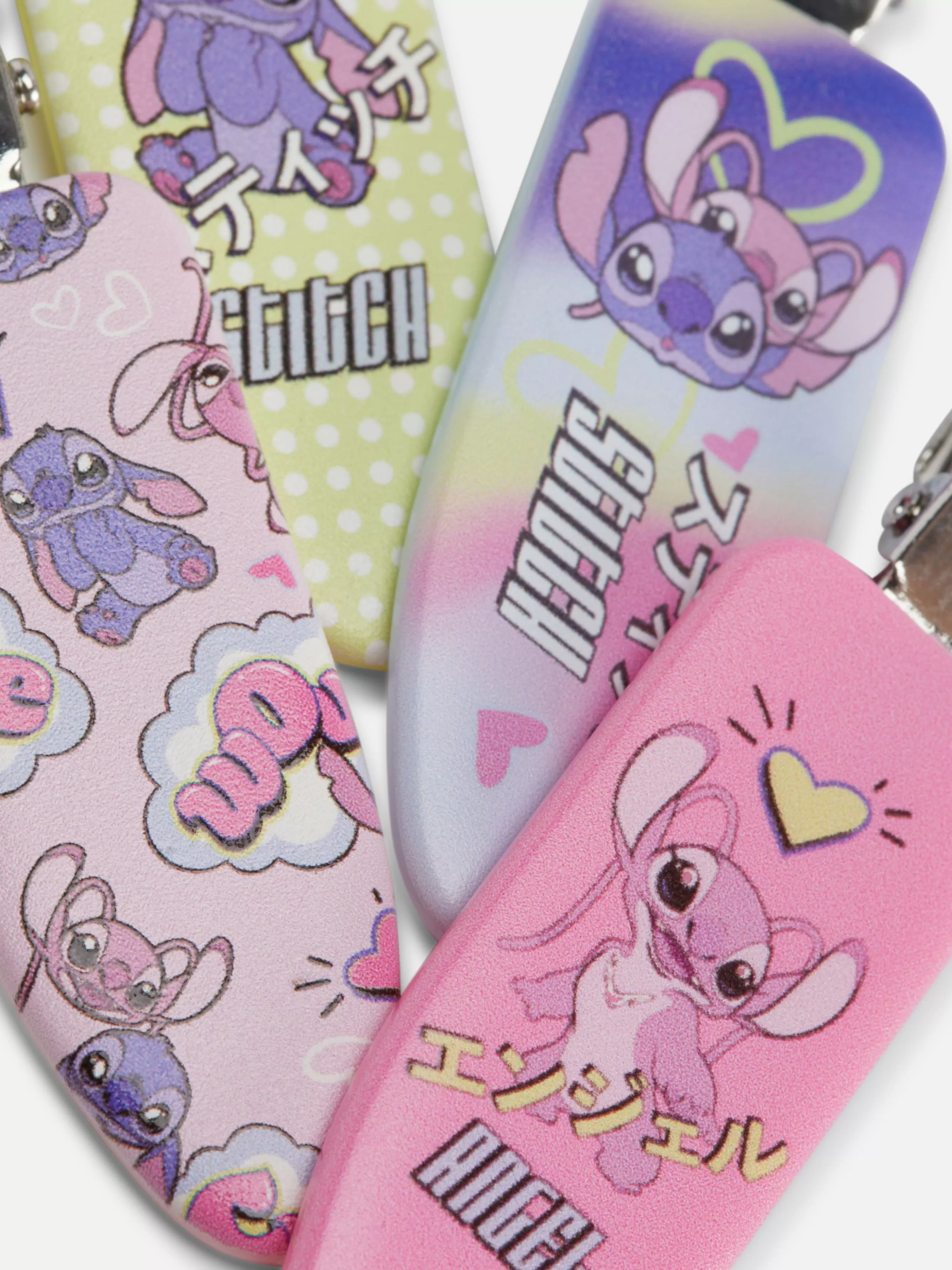 Store Primark Lot De 4 Barrettes Sans Marque Disney Lilo & Stitch Multicolore