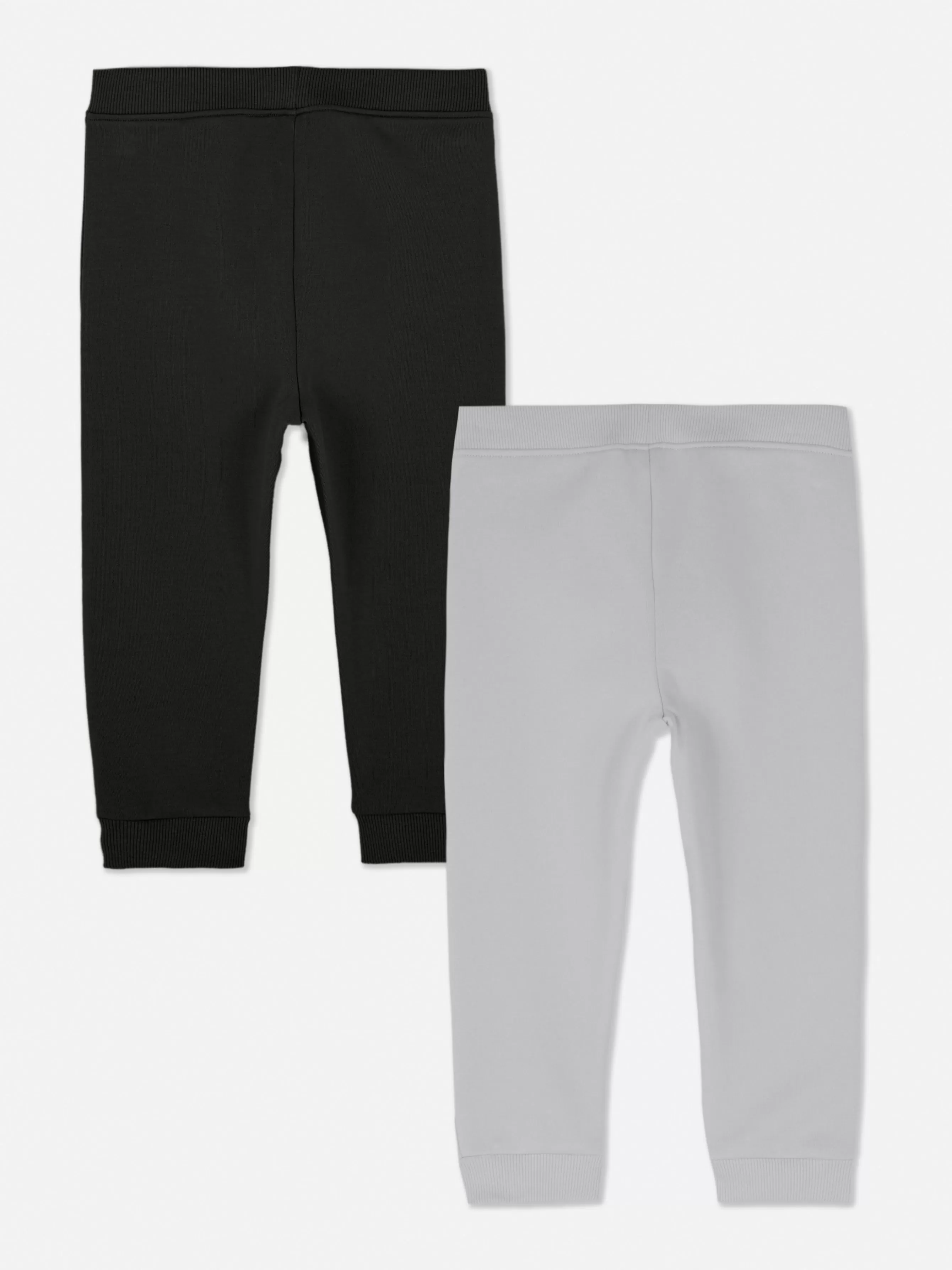 Online Primark Lot De 2 Bas De Jogging à Revers Avec Cordon De Serrage Noir