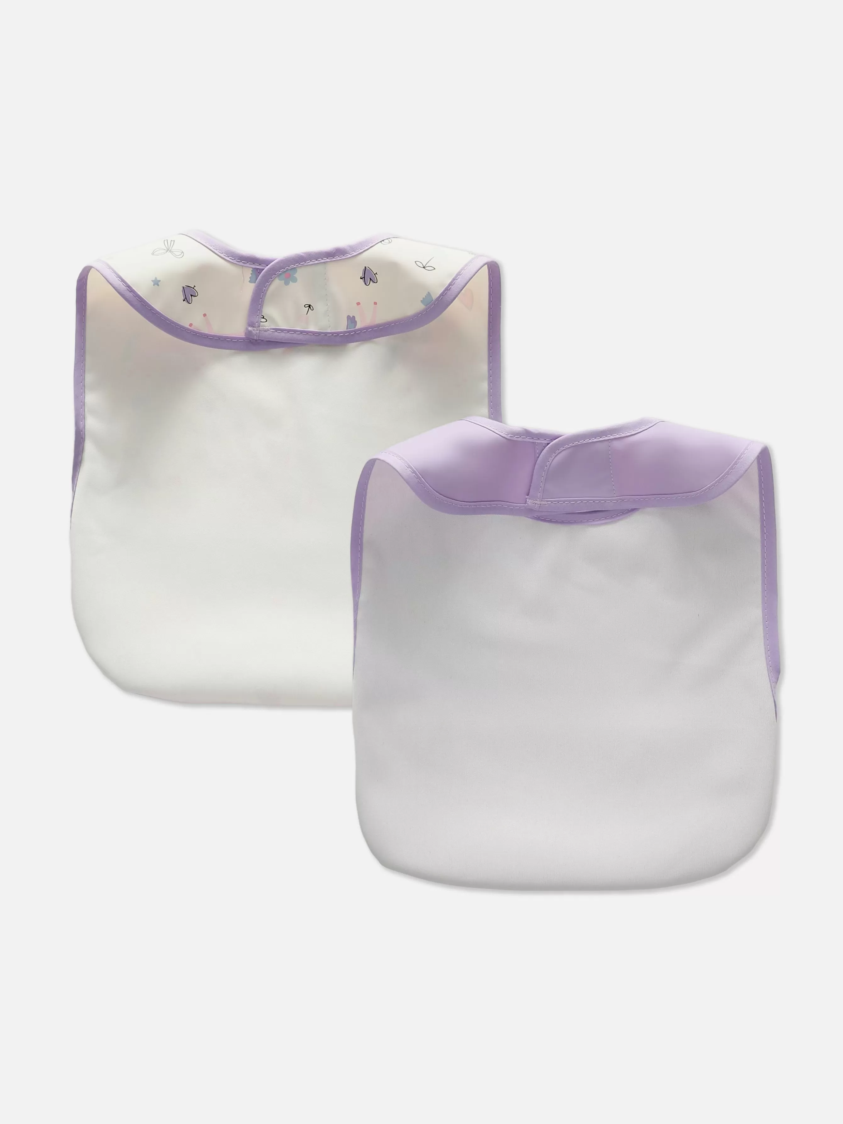 Best Primark Lot De 2 Bavoirs Licorne Tour De Cou Violet