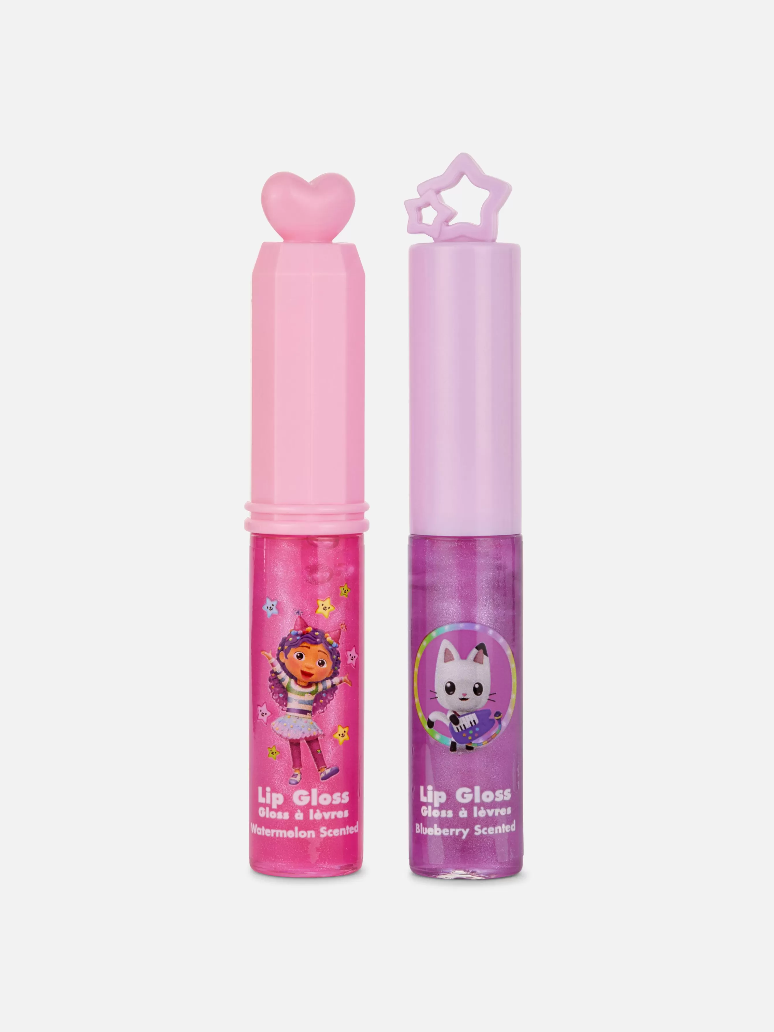 New Primark Lot De 2 Mini Gloss à Lèvres Gabby Et La Maison Magique PS... Multicolore