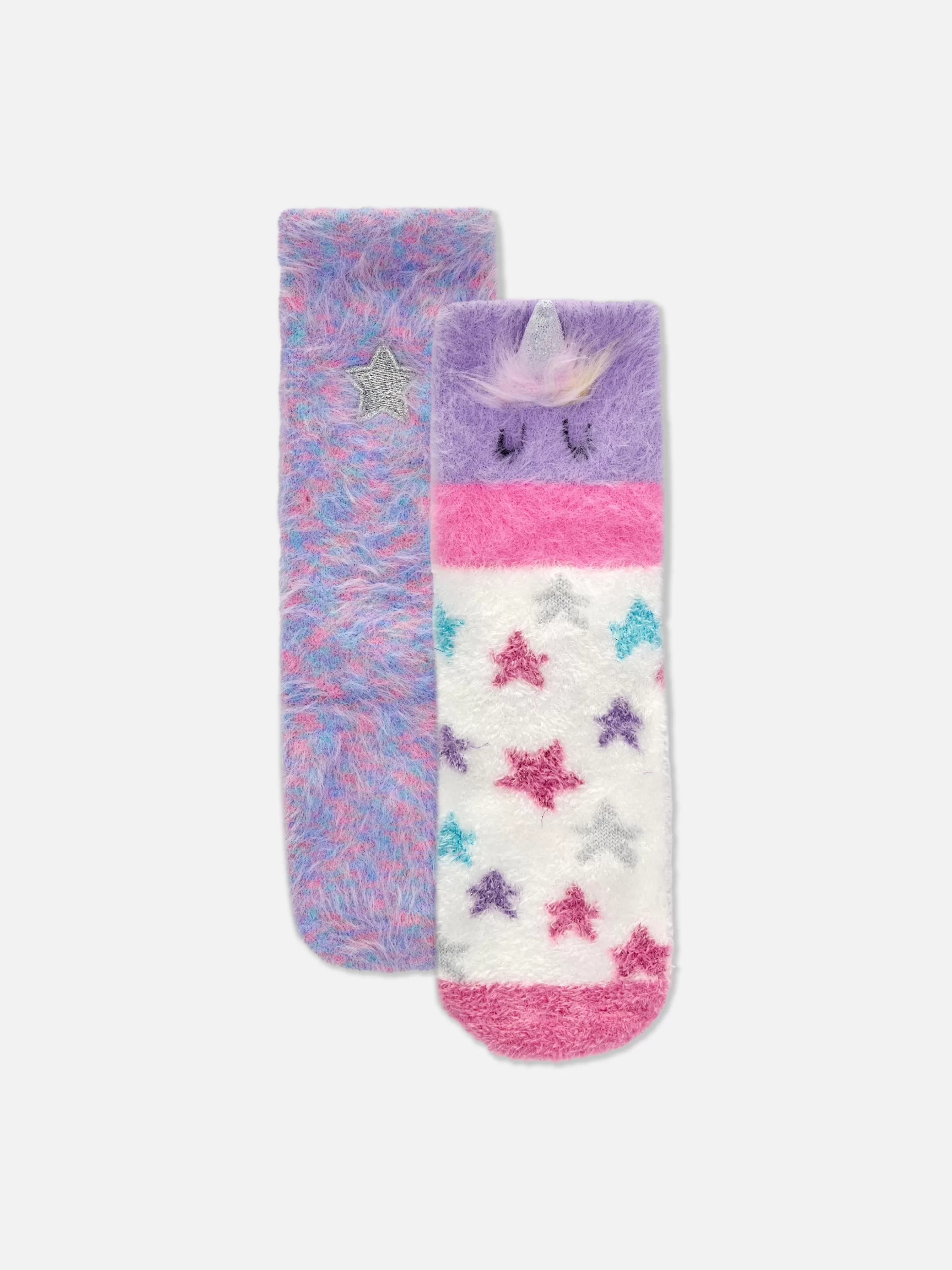 Cheap Primark Lot De 2 Paires De Chaussettes Chaudes Licorne Rose