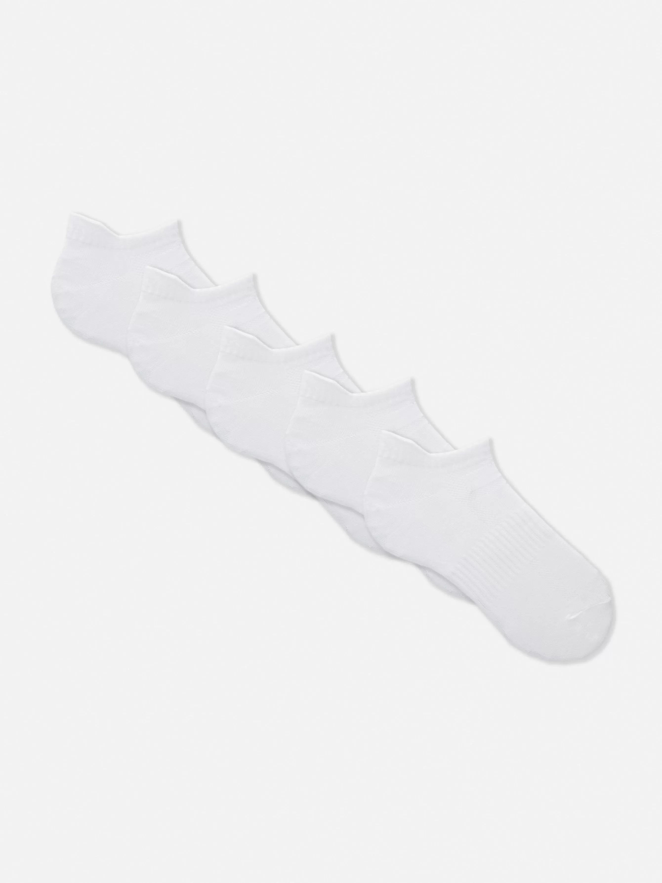 Clearance Primark Lot De 5 Paires De Chaussettes De Sport En Microfibre Blanc