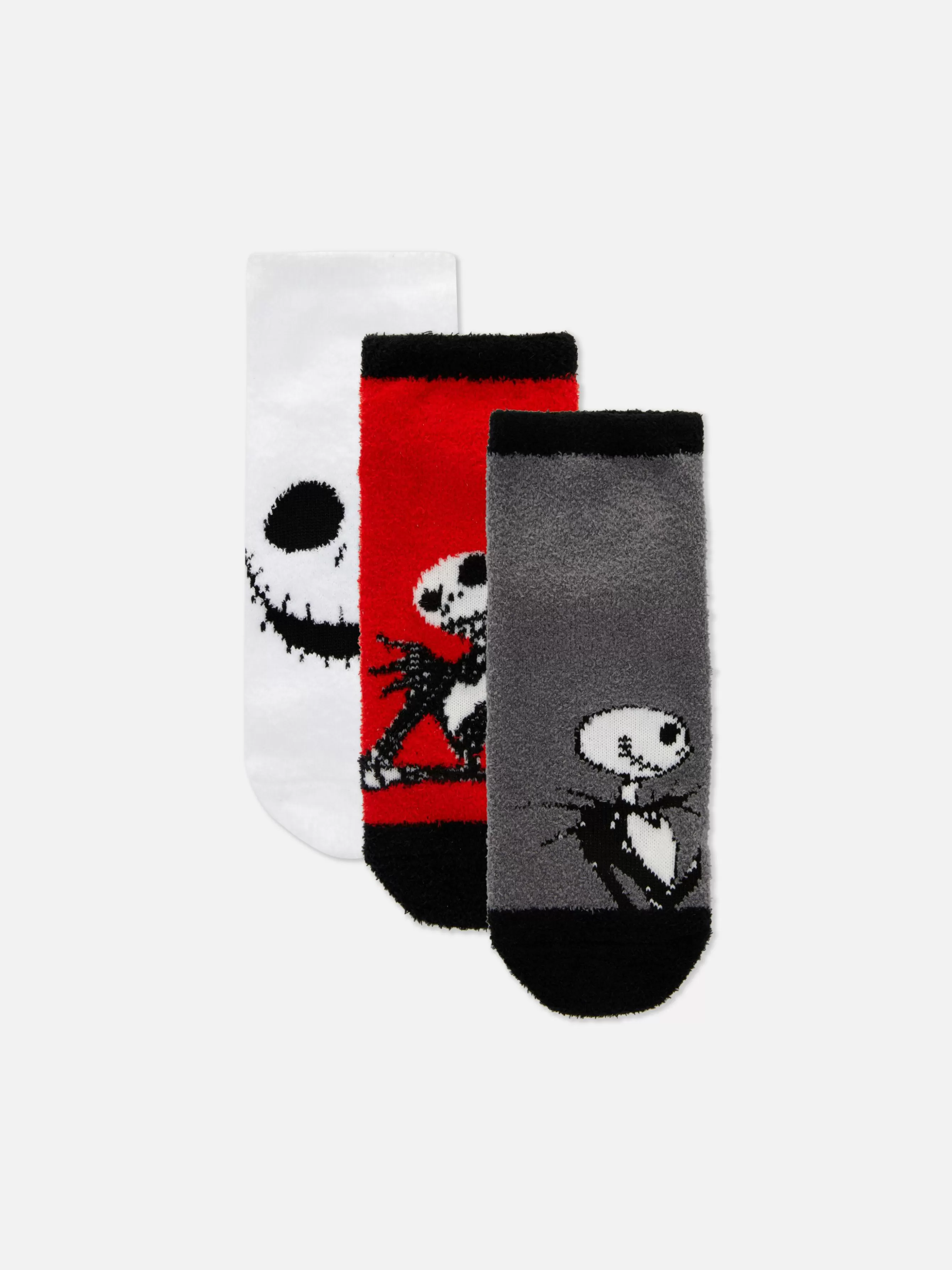 Sale Primark Lot De 3 Paires De Chaussettes Disney L'étrange Noël De Monsieur Jack Noir