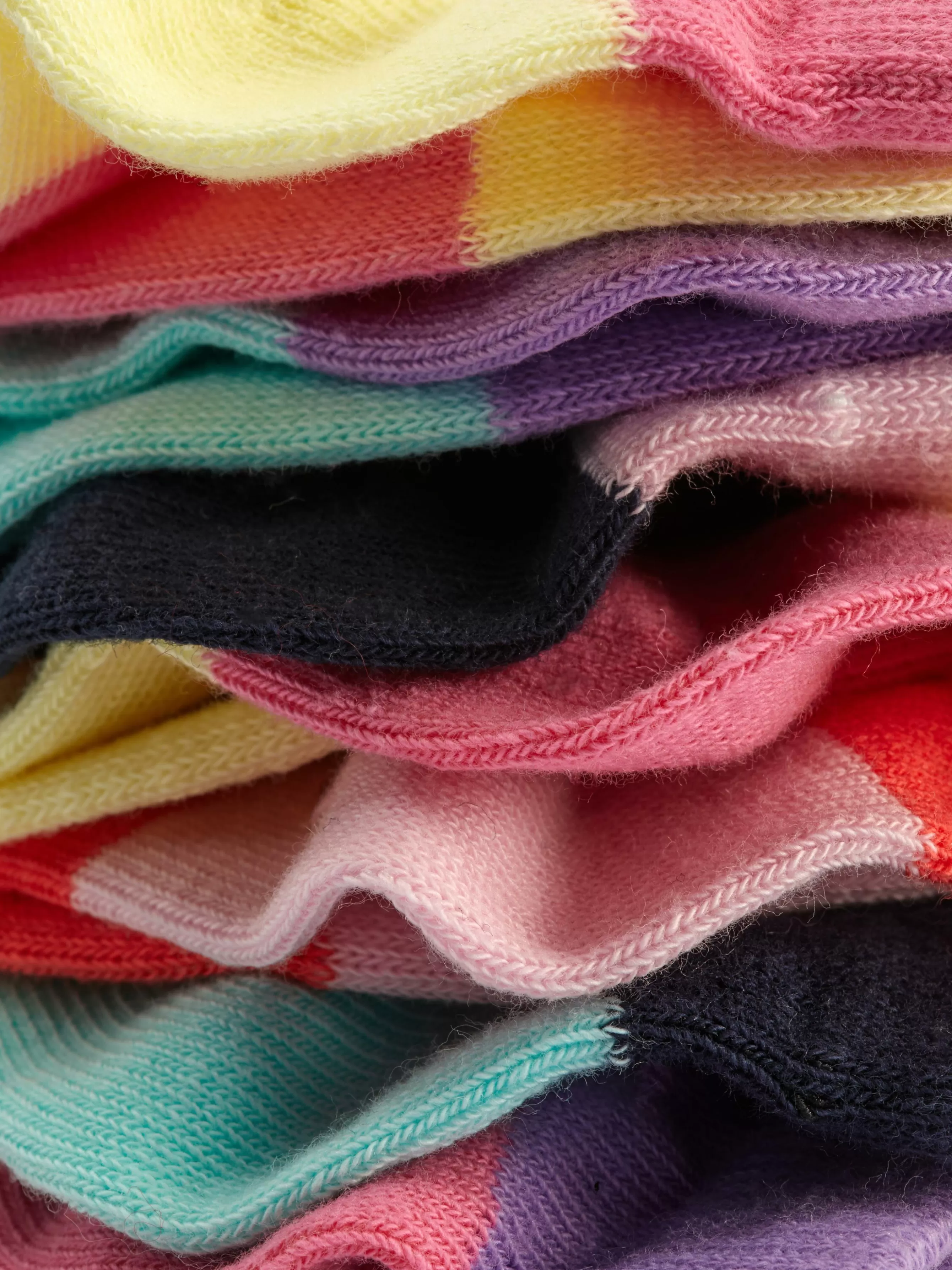 Best Primark Lot De 7 Paires De Chaussettes Pour Baskets Color Block Multicolore