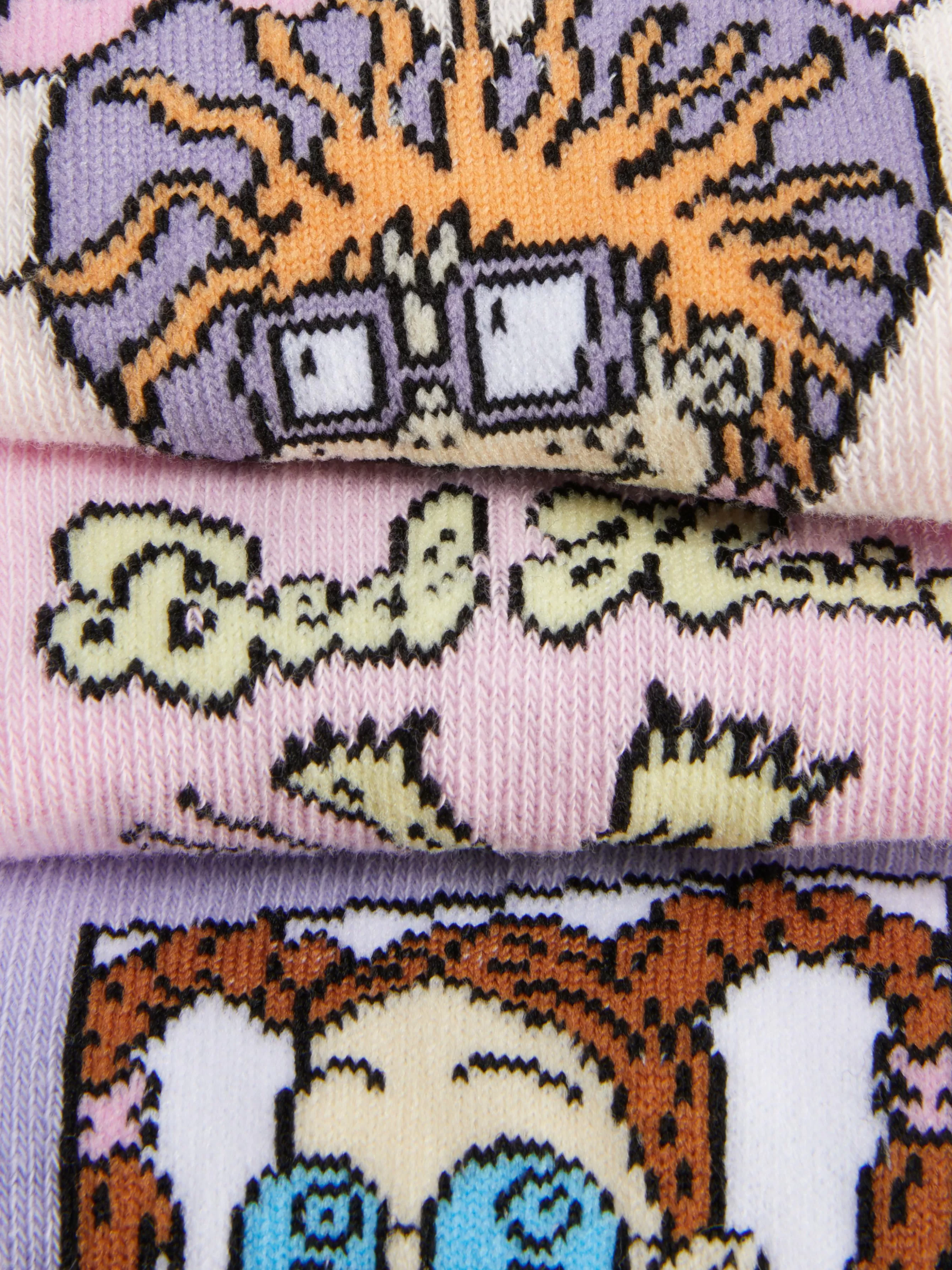 Flash Sale Primark Lot De 3 Paires De Chaussettes Pour Baskets Nickelodeon Multicolore