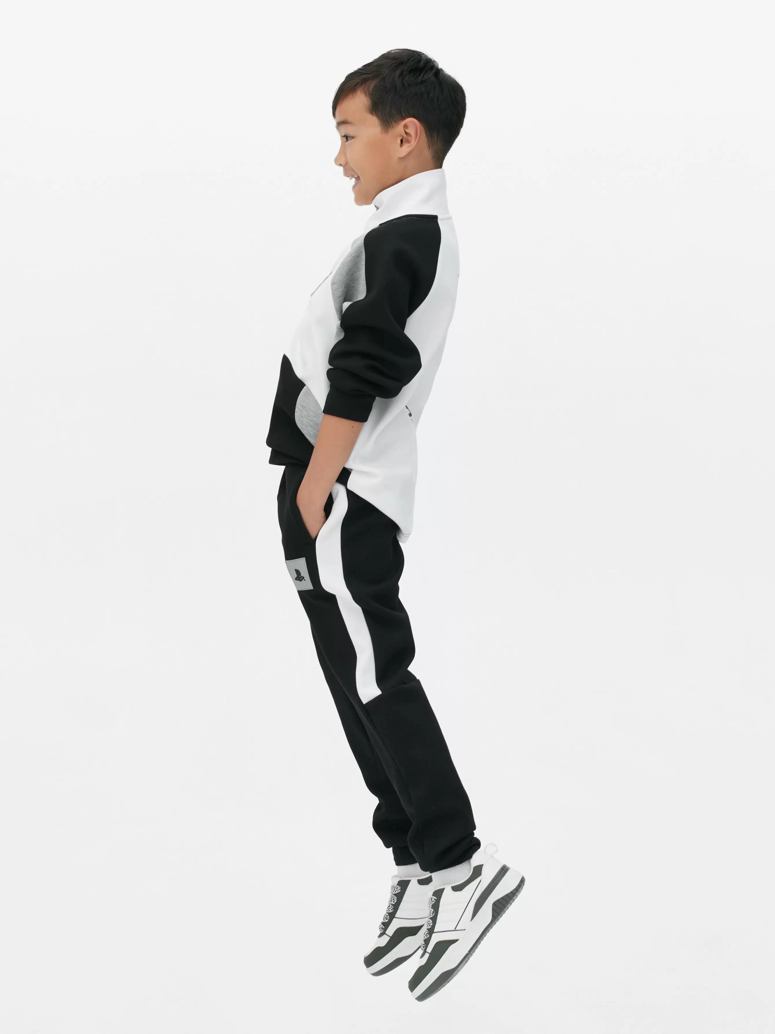 Sale Primark Pantalon De Jogging Color Block PlayStation Noir