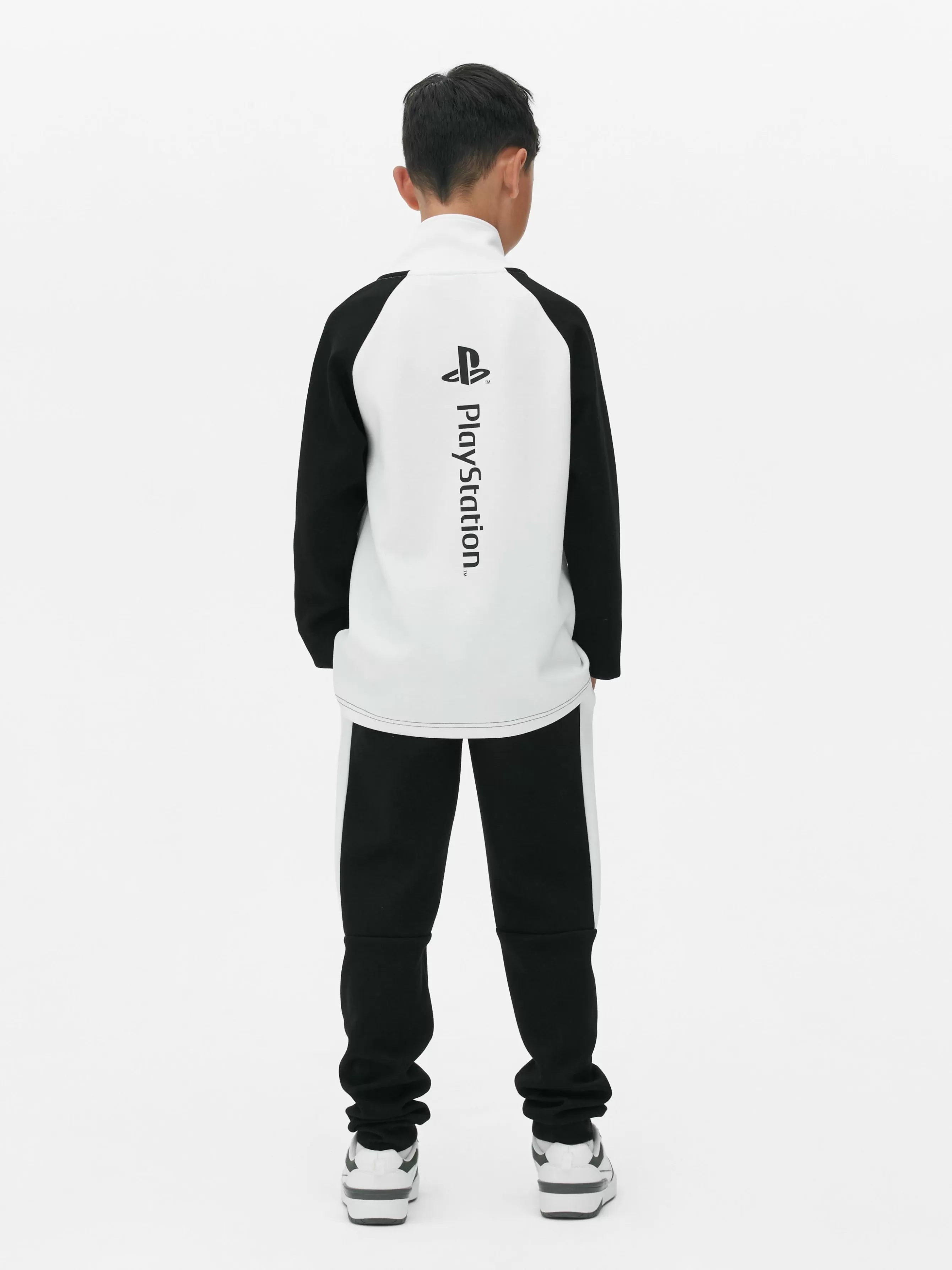 Sale Primark Pantalon De Jogging Color Block PlayStation Noir