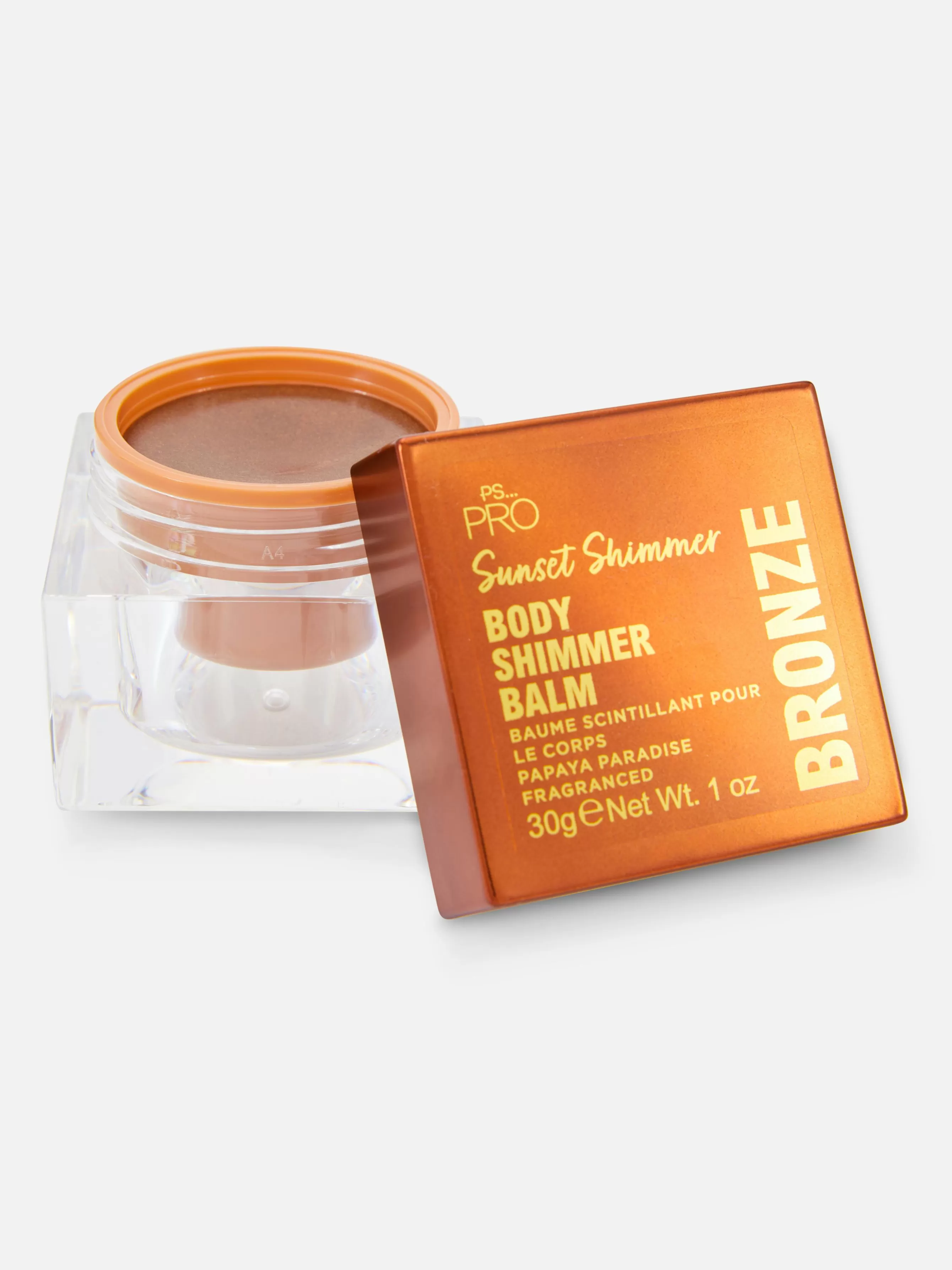 Store Primark PS... Baume Scintillant Pour Le Corps PS... Pro Doré