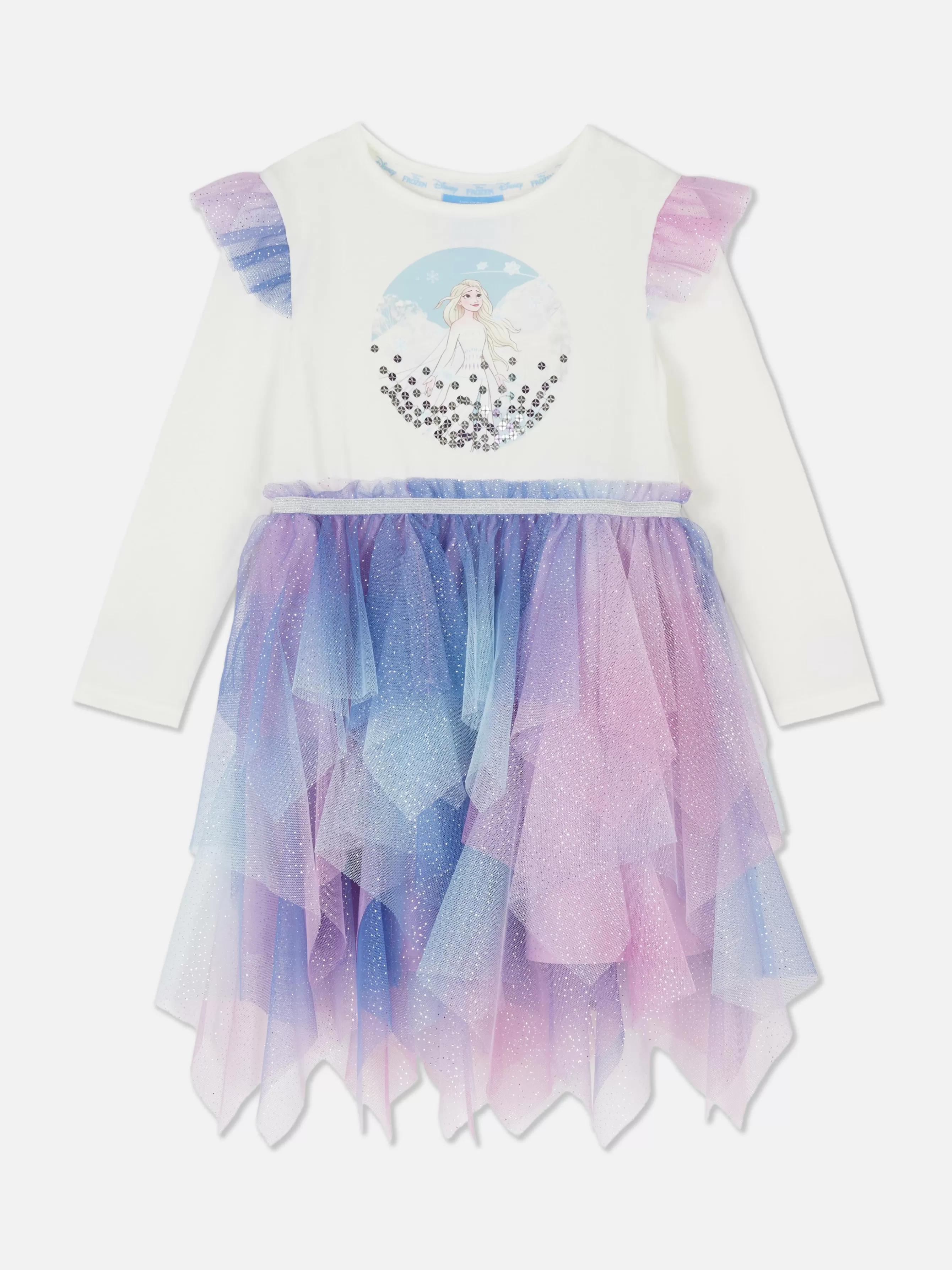 Sale Primark Robe Avec Jupe En Tulle Disney La Reine Des Neiges Multicolore