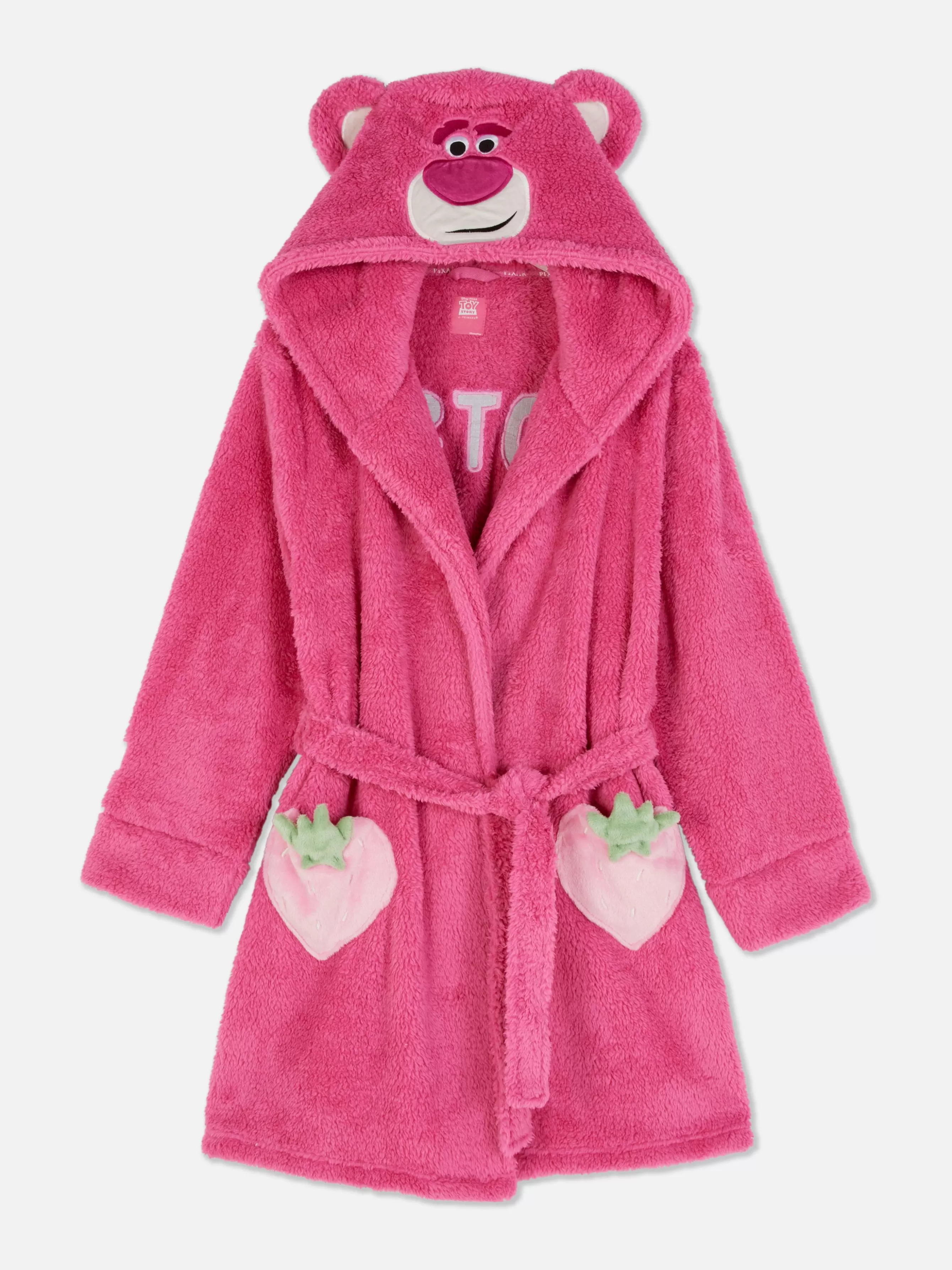 Shop Primark Robe De Chambre à Poche Fraise Disney Toy Story Lotso Rose