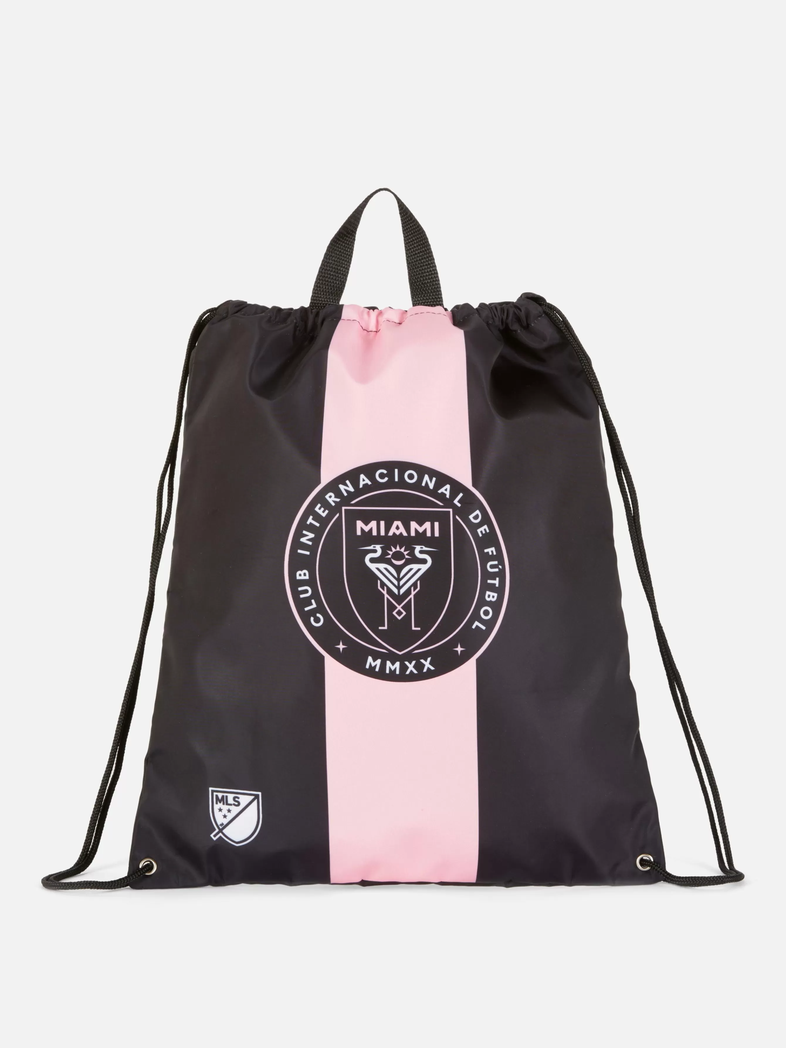 New Primark Sac à Cordon De Serrage Inter Miami CF Enfants Noir