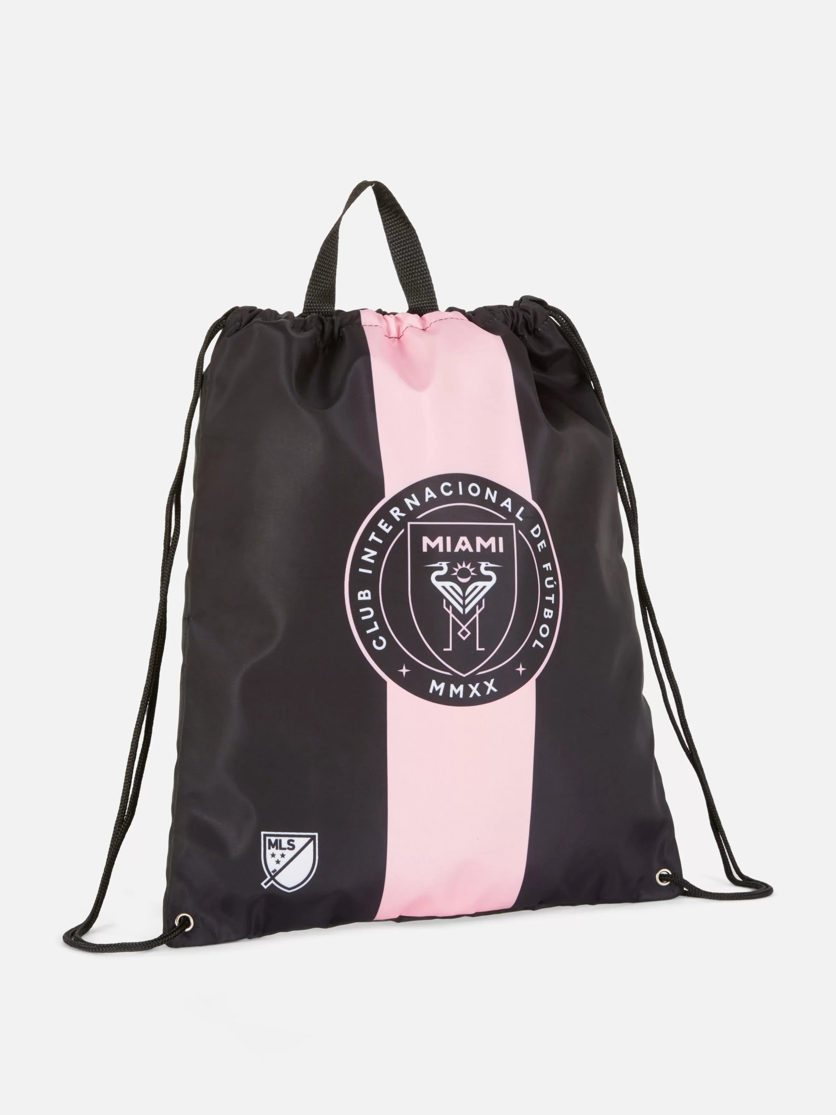 New Primark Sac à Cordon De Serrage Inter Miami CF Enfants Noir