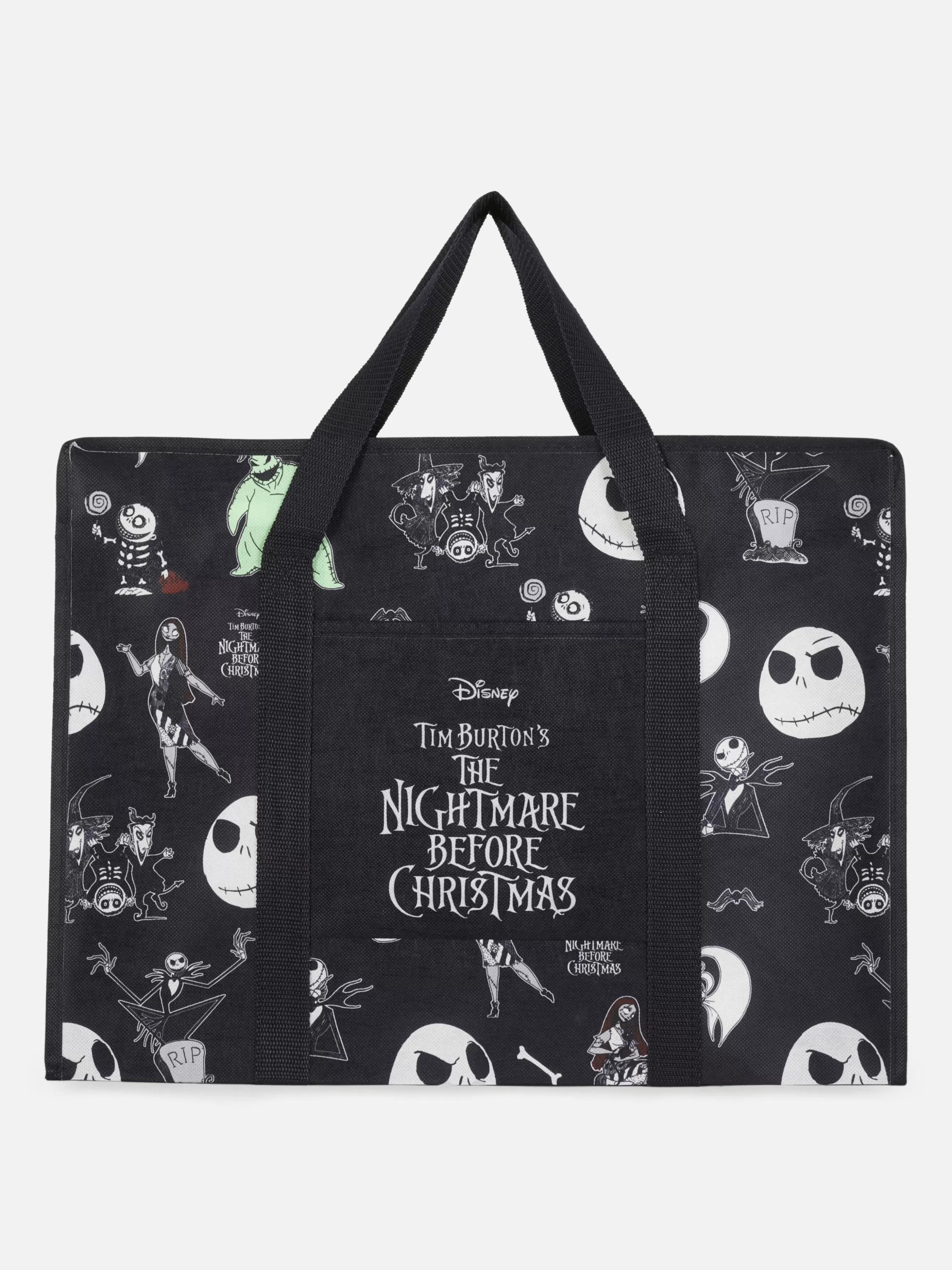Cheap Primark Sac De Rangement Disney L'Étrange Noël De Monsieur Jack De Tim Burton Noir