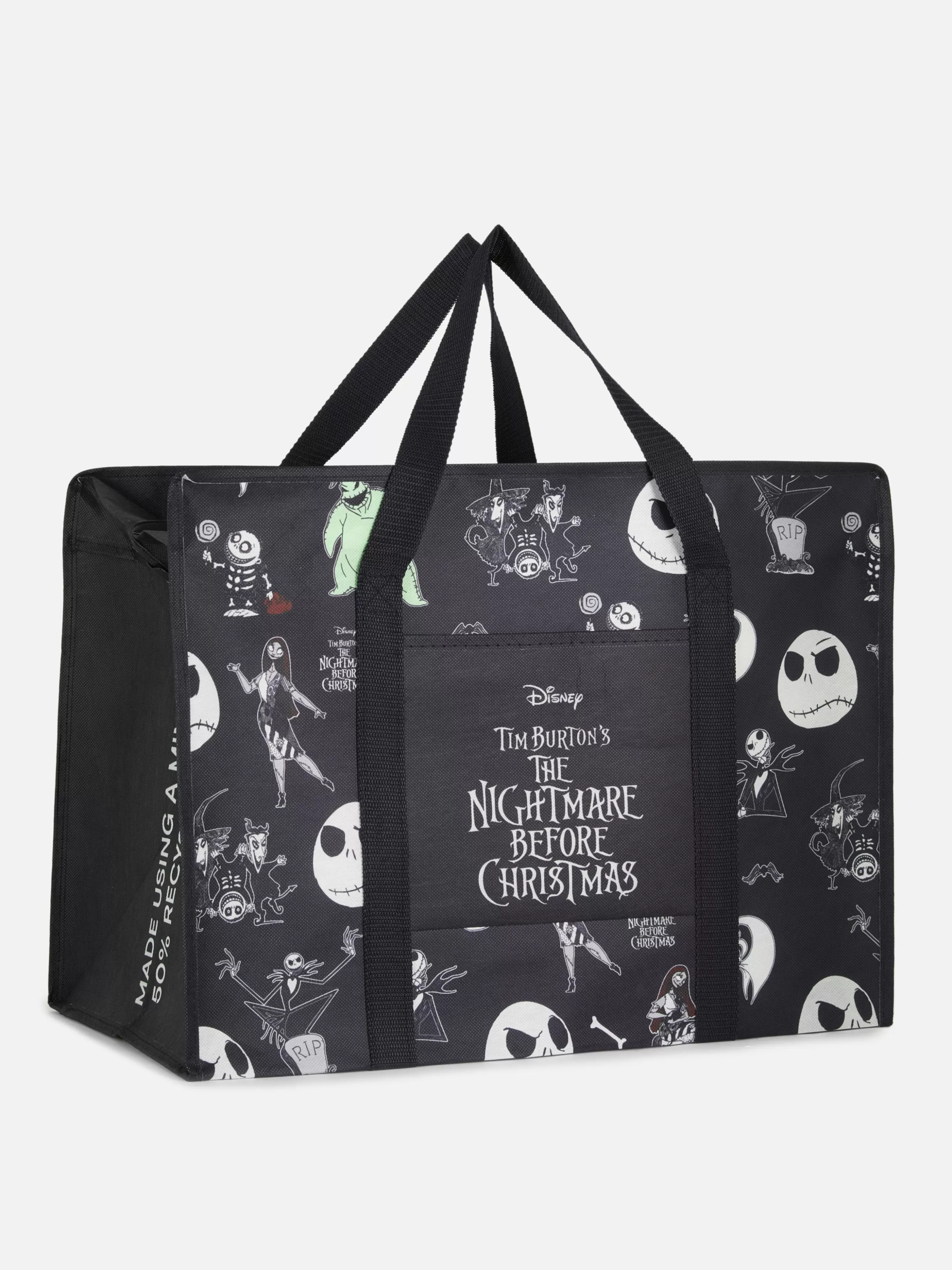 Cheap Primark Sac De Rangement Disney L'Étrange Noël De Monsieur Jack De Tim Burton Noir