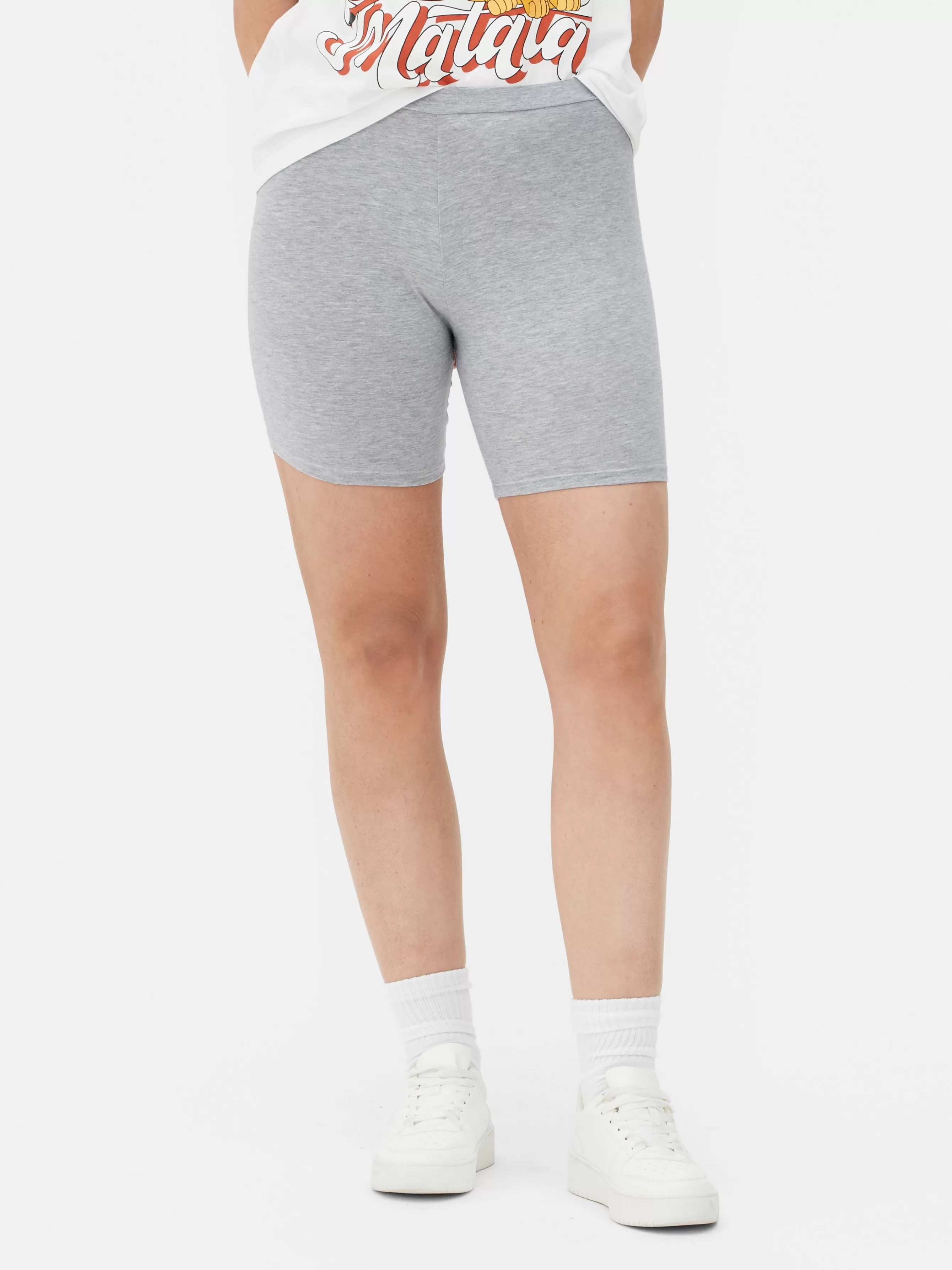 Flash Sale Primark Short Cycliste En Coton Gris