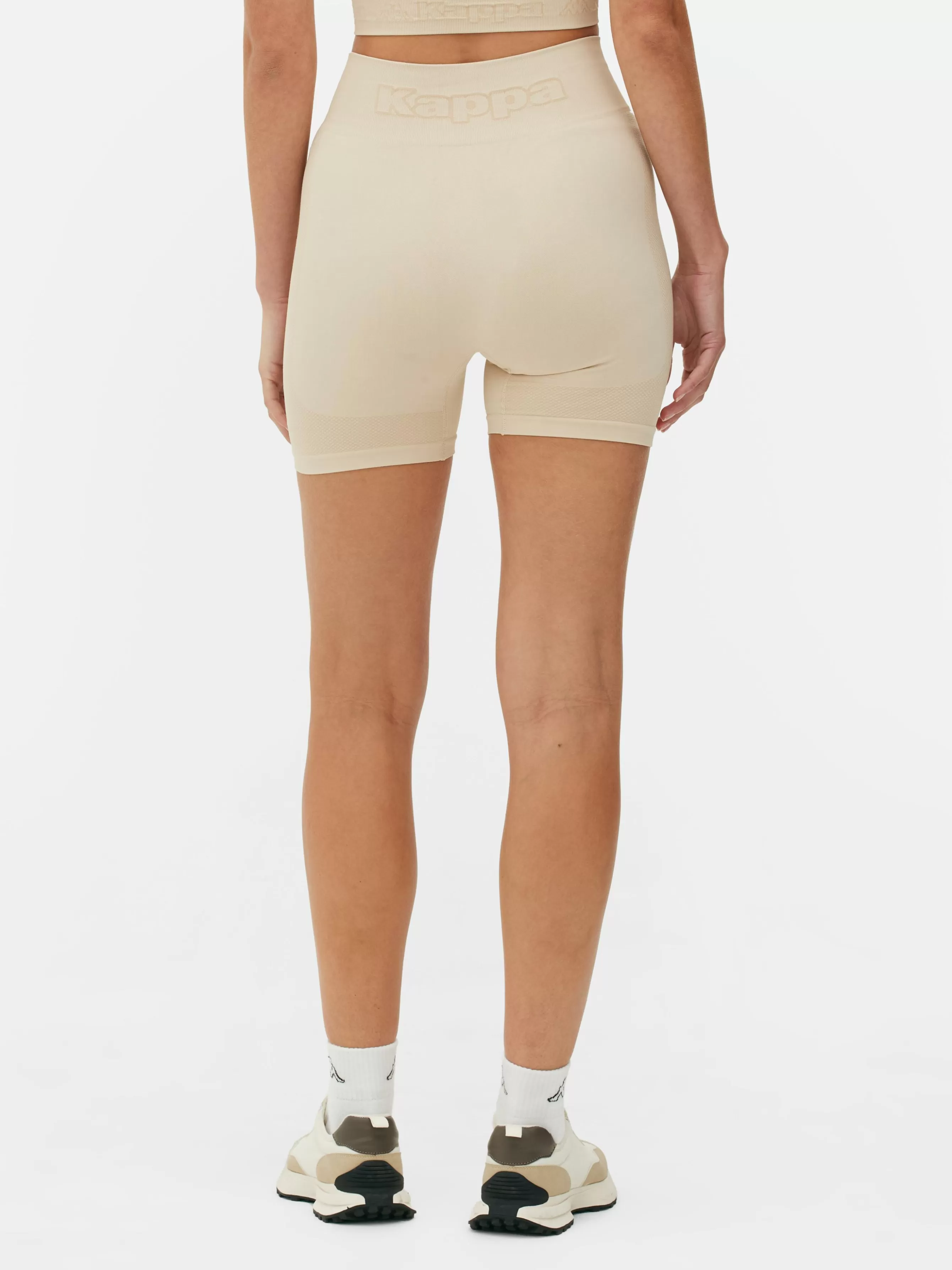 Best Primark Short De Yoga Sans Couture à Coordonner Kappa X Écru